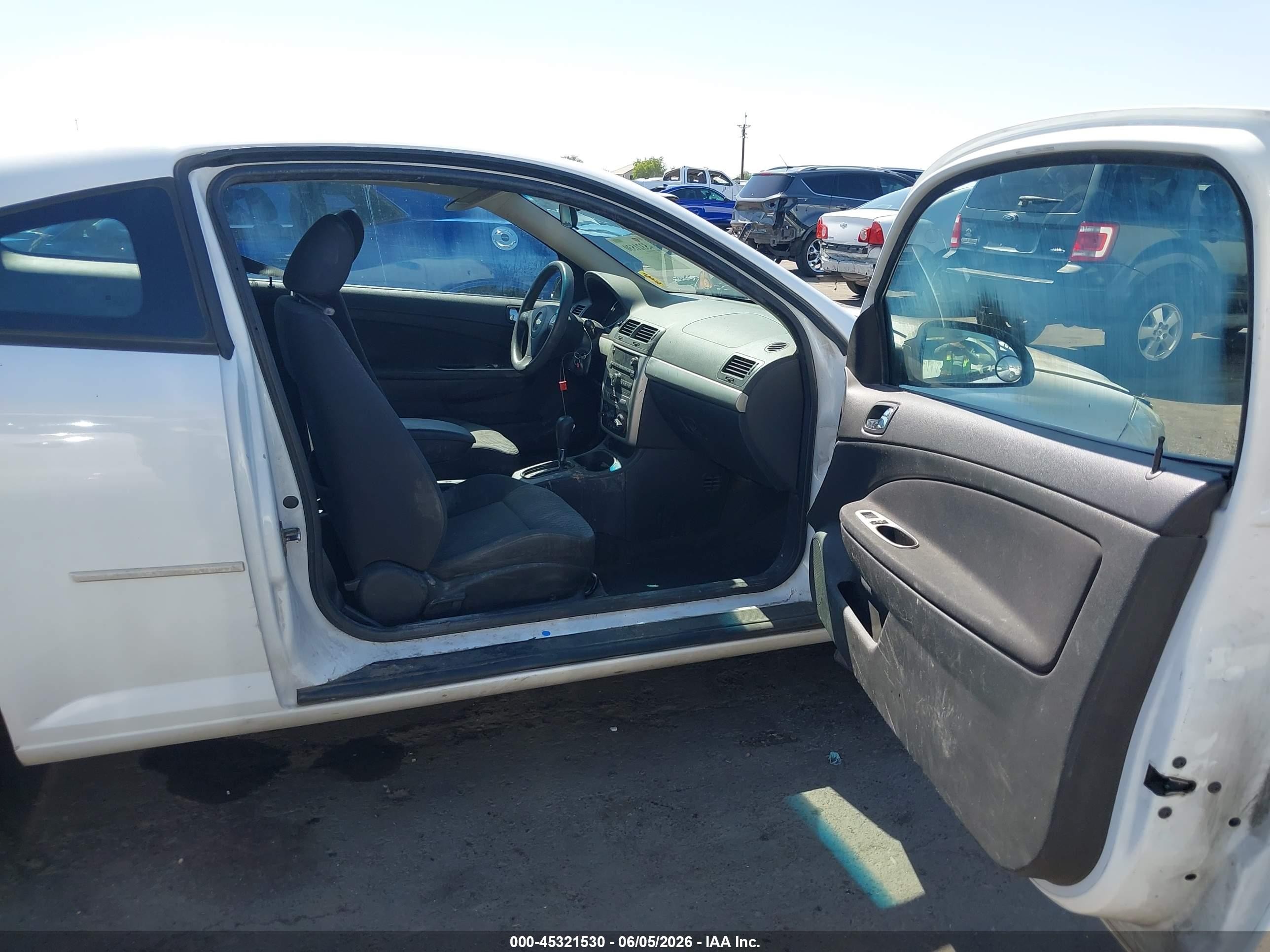 2007 Chevrolet Cobalt Lt White vin: 1G1AL15F377163783