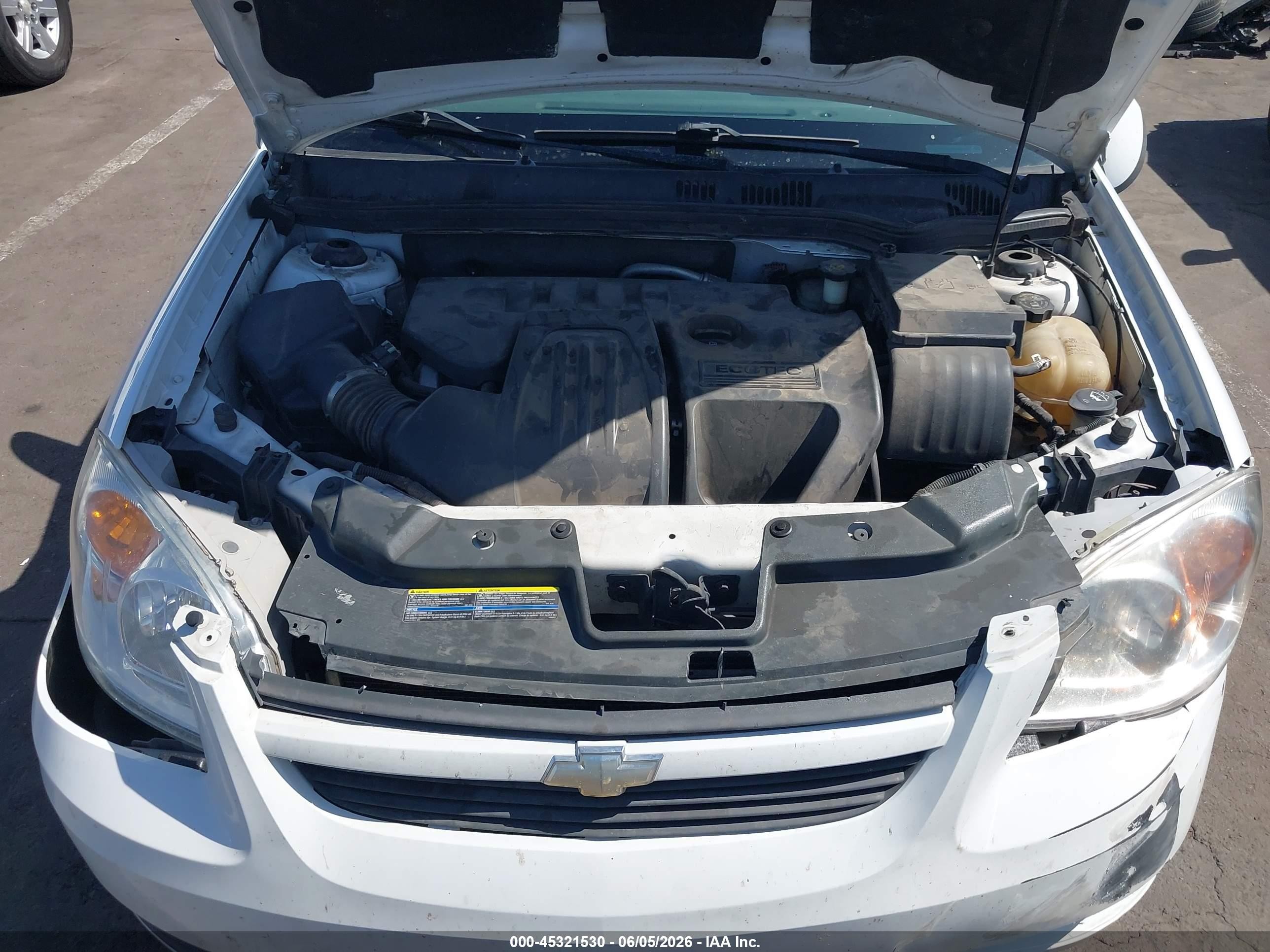 2007 Chevrolet Cobalt Lt White vin: 1G1AL15F377163783