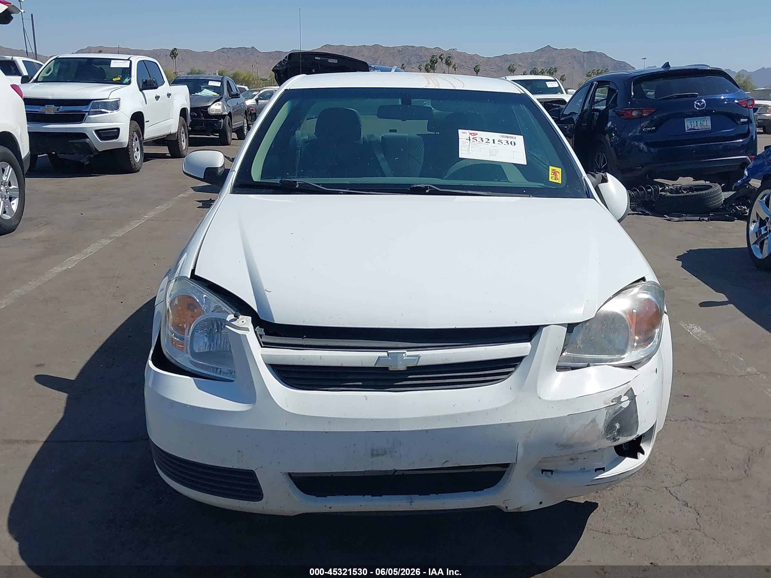2007 Chevrolet Cobalt Lt White vin: 1G1AL15F377163783
