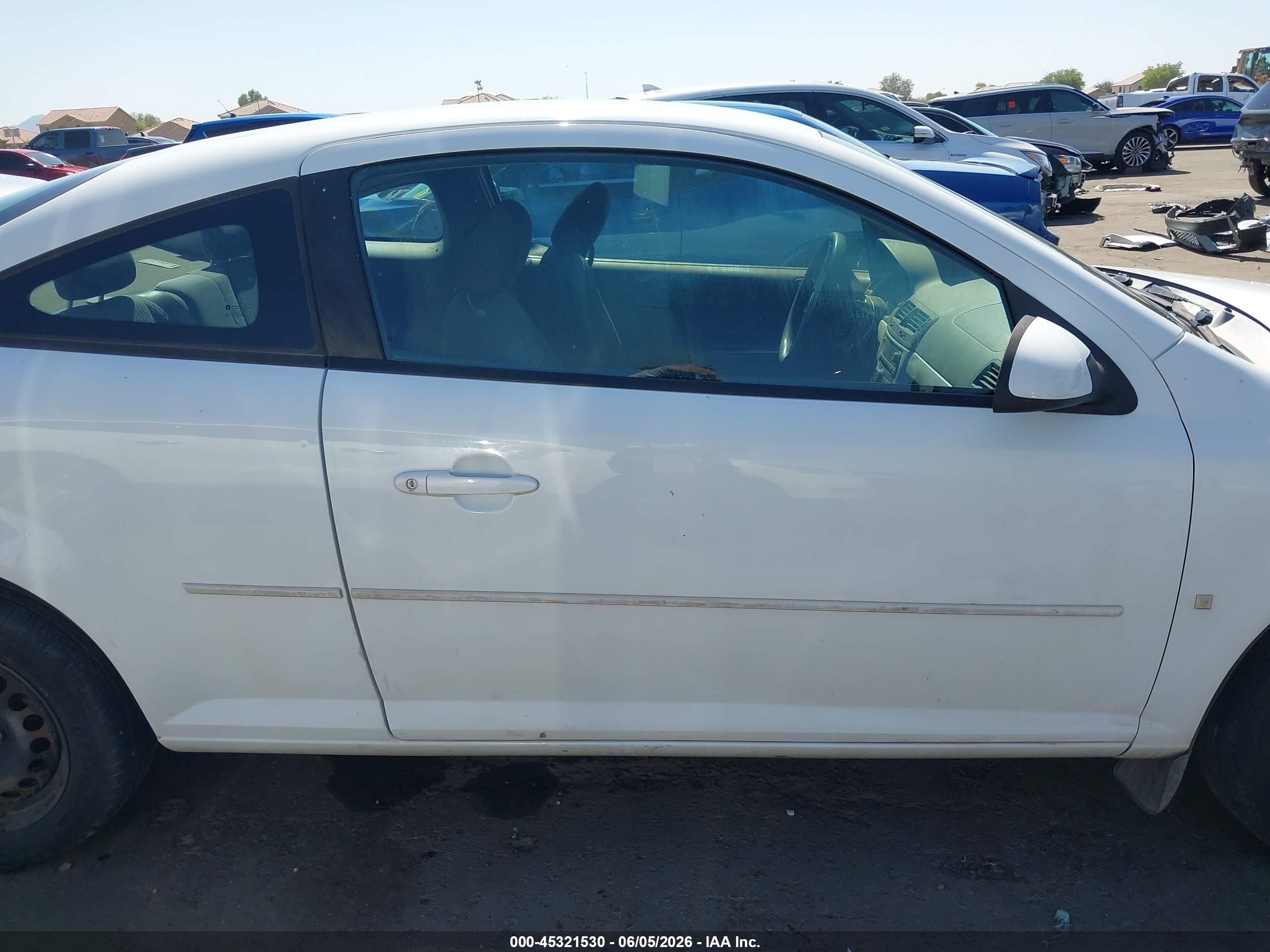 2007 Chevrolet Cobalt Lt White vin: 1G1AL15F377163783