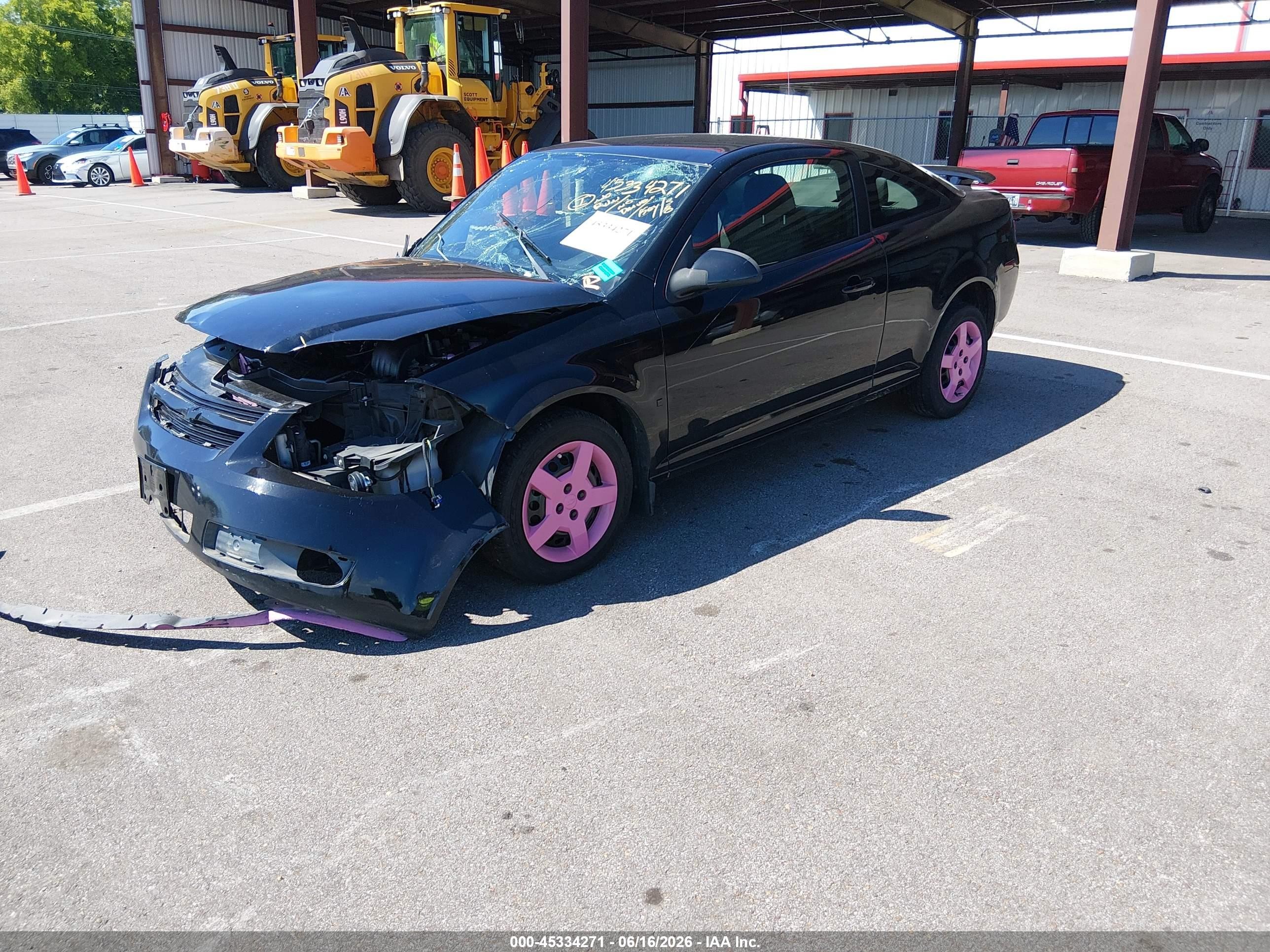 2007 Chevrolet Cobalt Lt Black vin: 1G1AL15F377396742