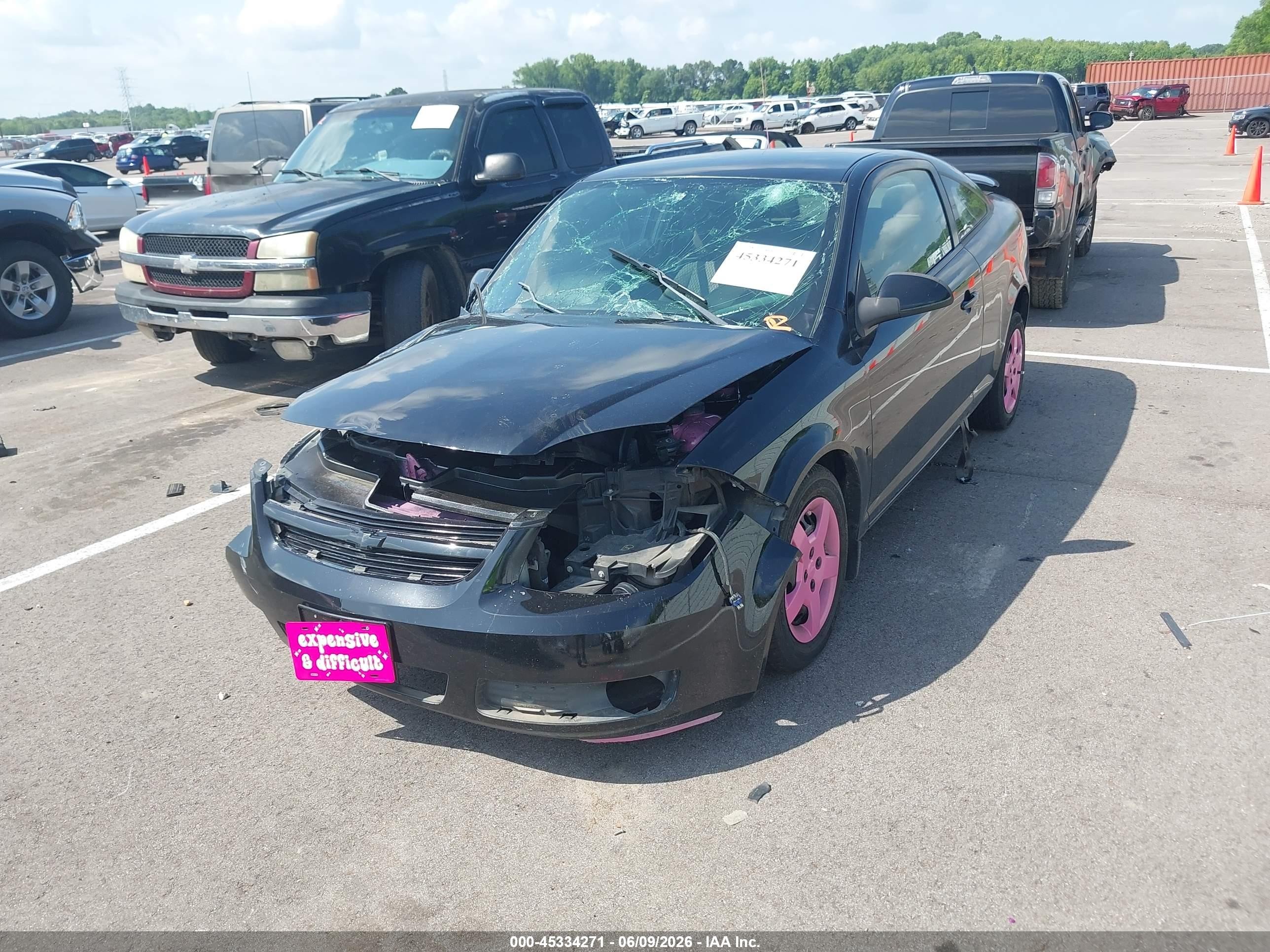 2007 Chevrolet Cobalt Lt Black vin: 1G1AL15F377396742