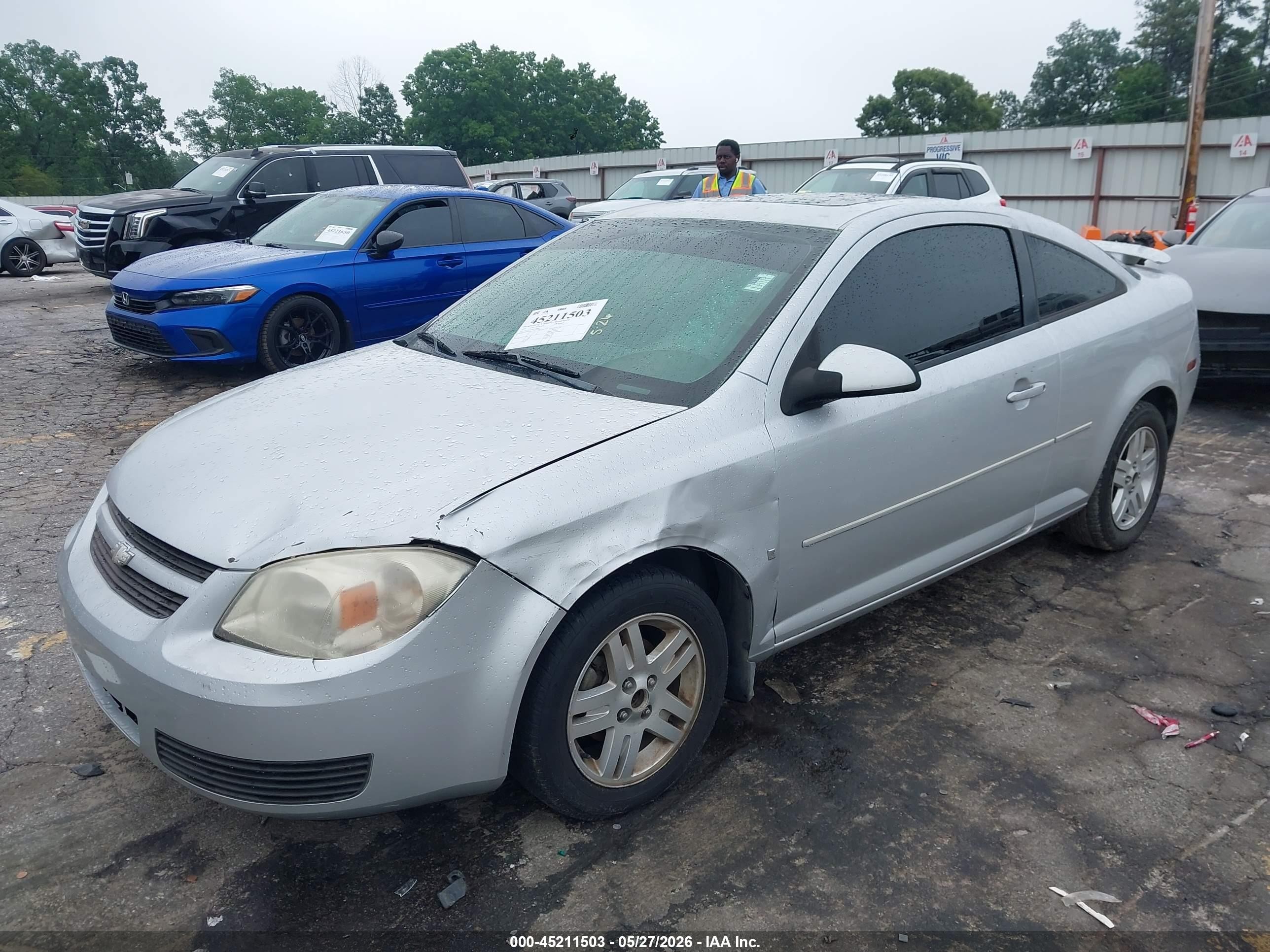 2006 Chevrolet Cobalt Lt Silver vin: 1G1AL15F467663899