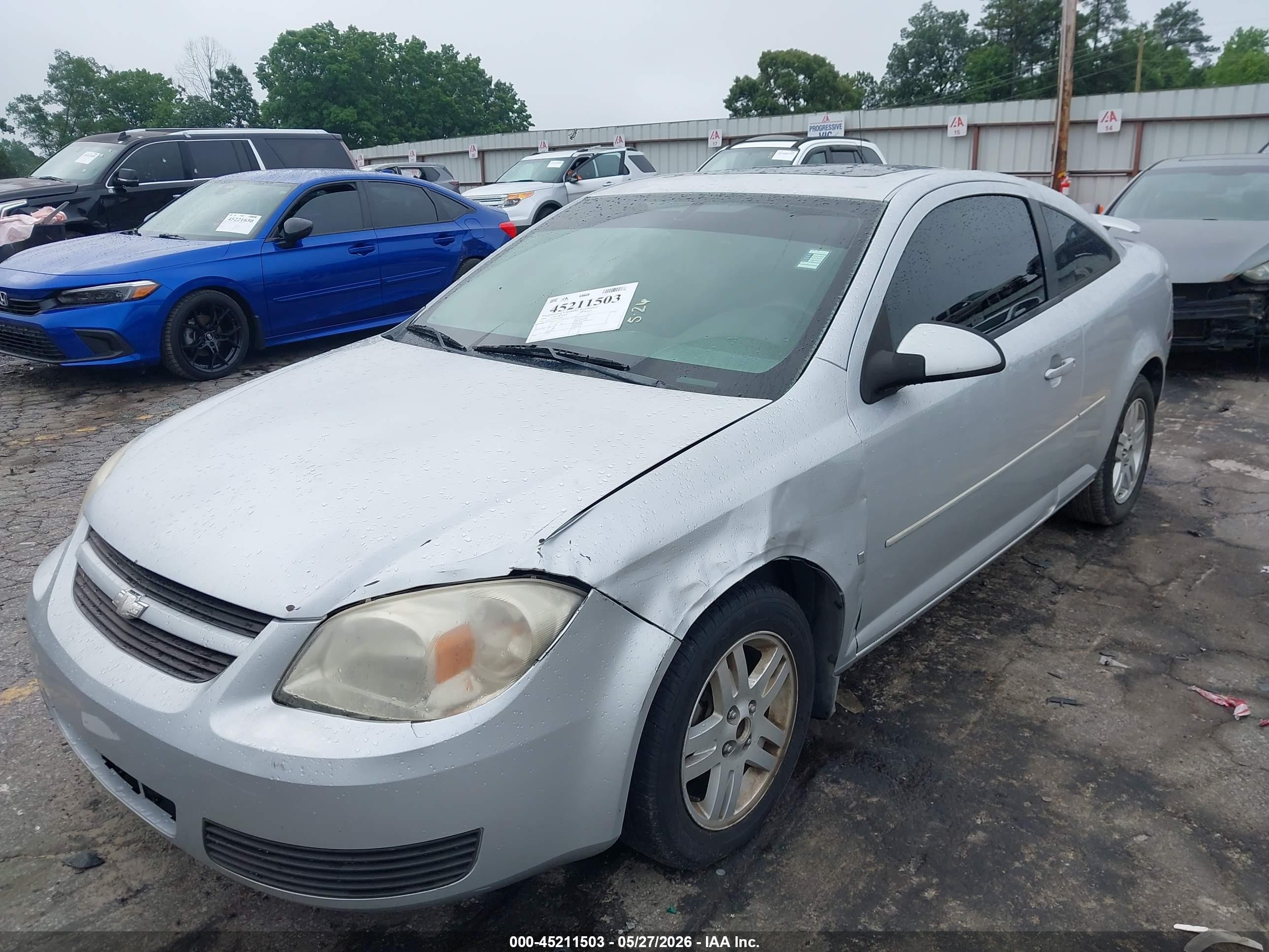 2006 Chevrolet Cobalt Lt Silver vin: 1G1AL15F467663899