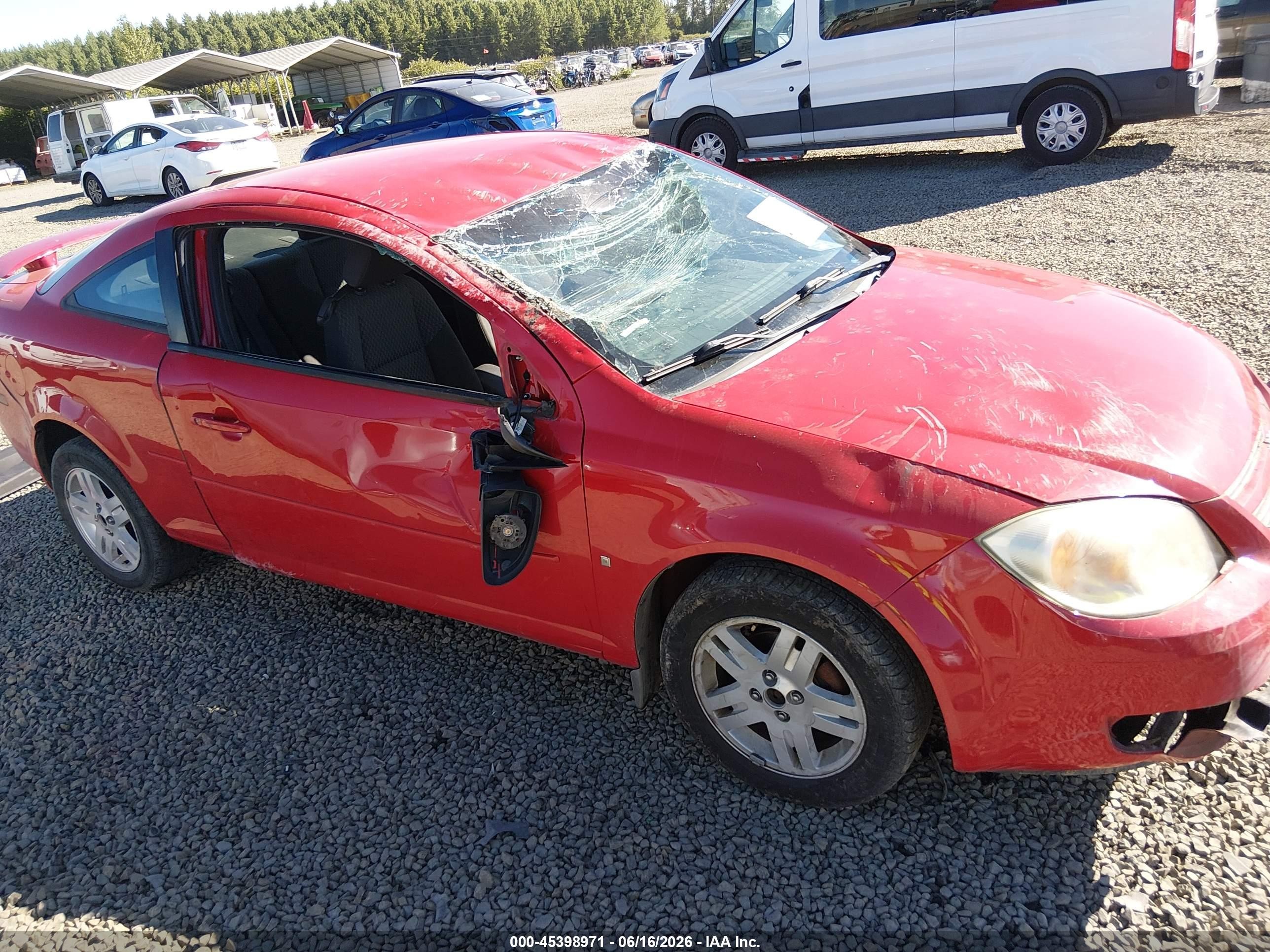 2006 Chevrolet Cobalt Lt Красный vin: 1G1AL15F467845537
