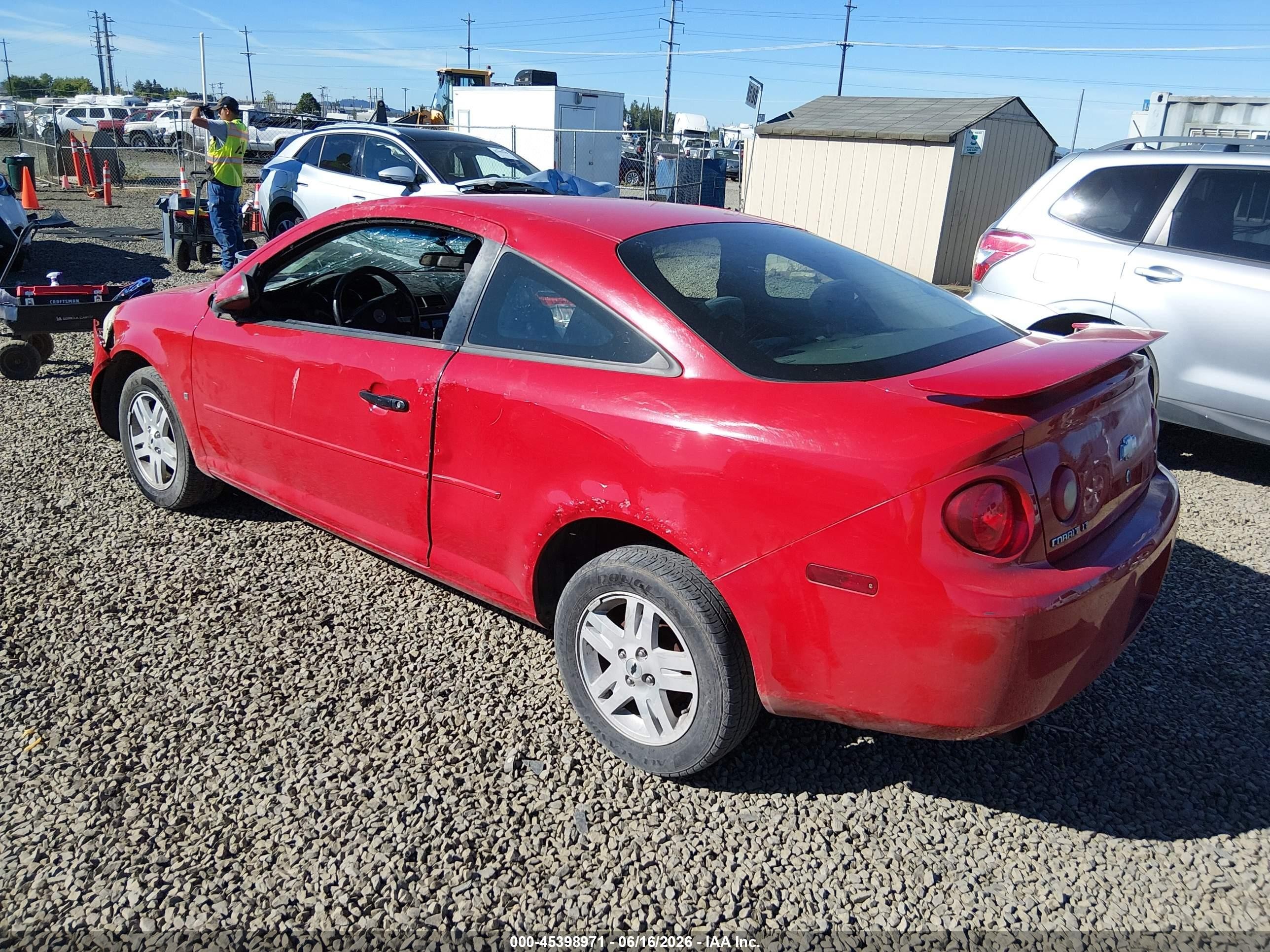 2006 Chevrolet Cobalt Lt Красный vin: 1G1AL15F467845537