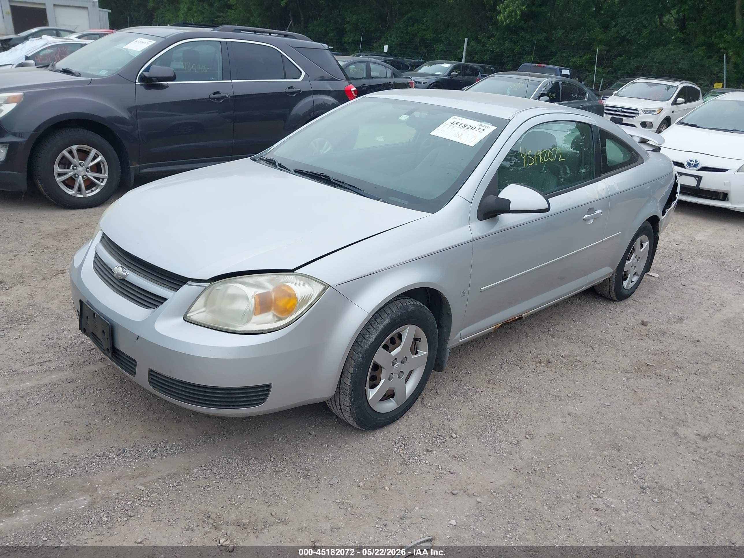 2007 Chevrolet Cobalt Lt Серебряный vin: 1G1AL15F477114320