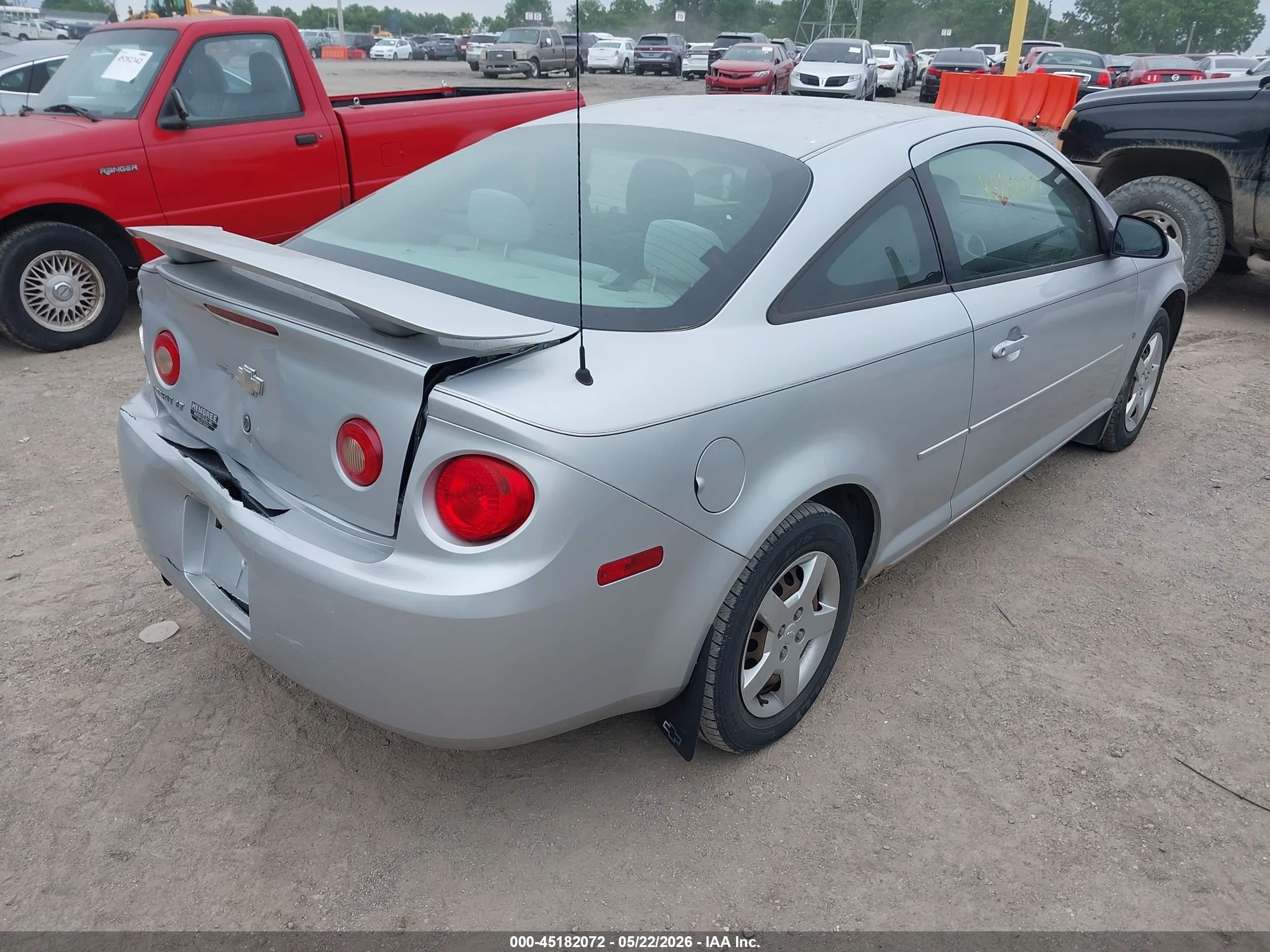 2007 Chevrolet Cobalt Lt Серебряный vin: 1G1AL15F477114320