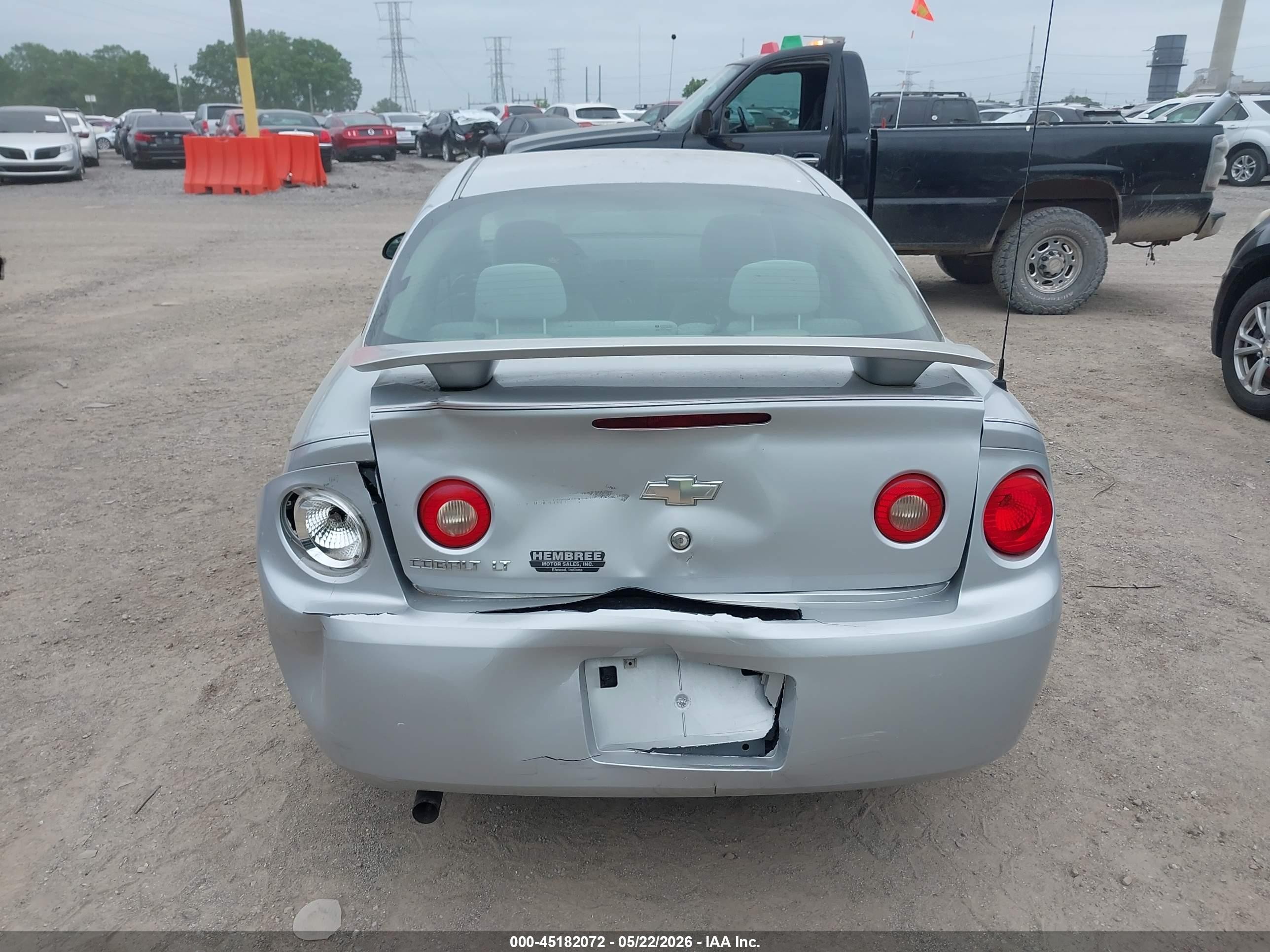 2007 Chevrolet Cobalt Lt Серебряный vin: 1G1AL15F477114320