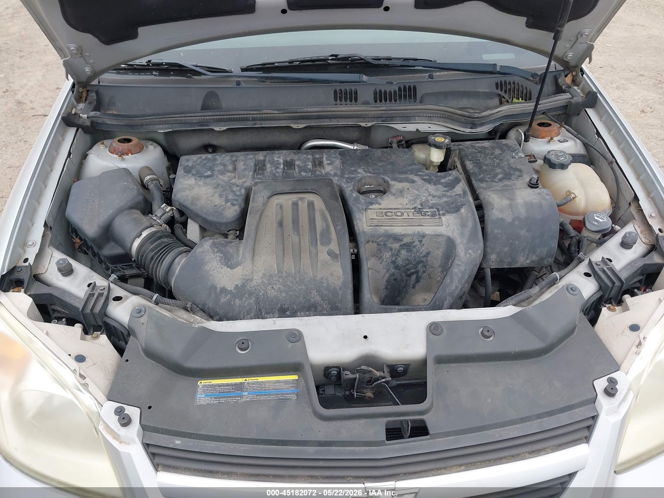 2007 Chevrolet Cobalt Lt Серебряный vin: 1G1AL15F477114320