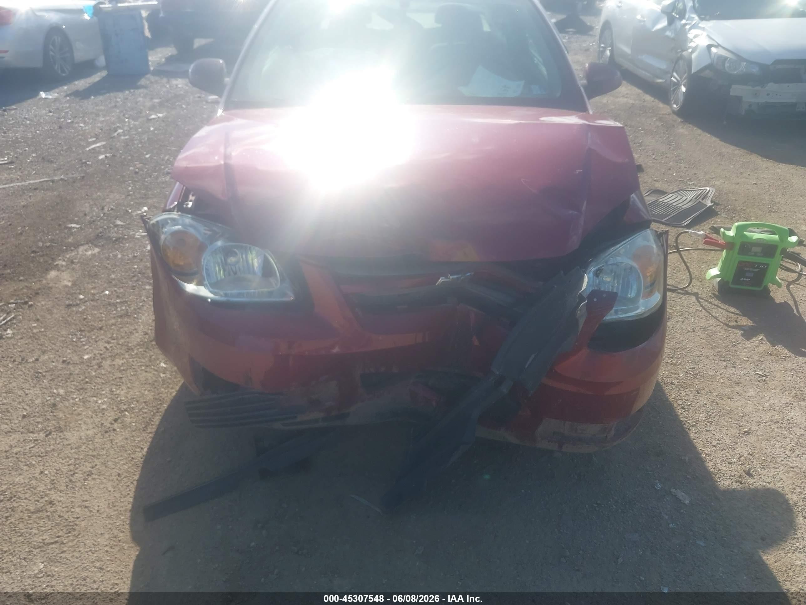 2007 Chevrolet Cobalt Lt Red vin: 1G1AL15F477381909