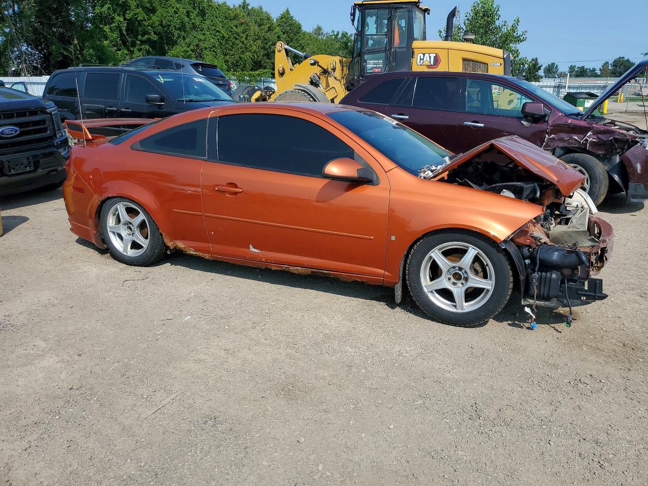 2006 Chevrolet Cobalt Lt Orange vin: 1G1AL15F667787334