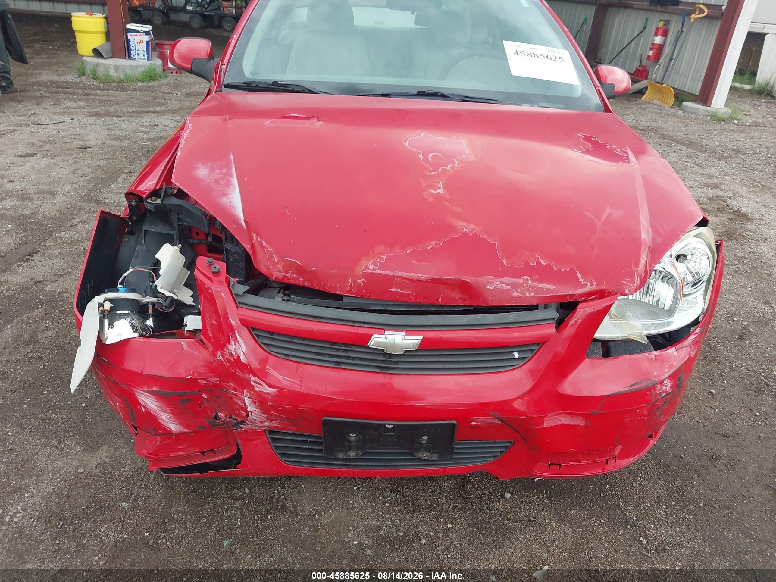 2006 Chevrolet Cobalt Lt Red vin: 1G1AL15F667833423