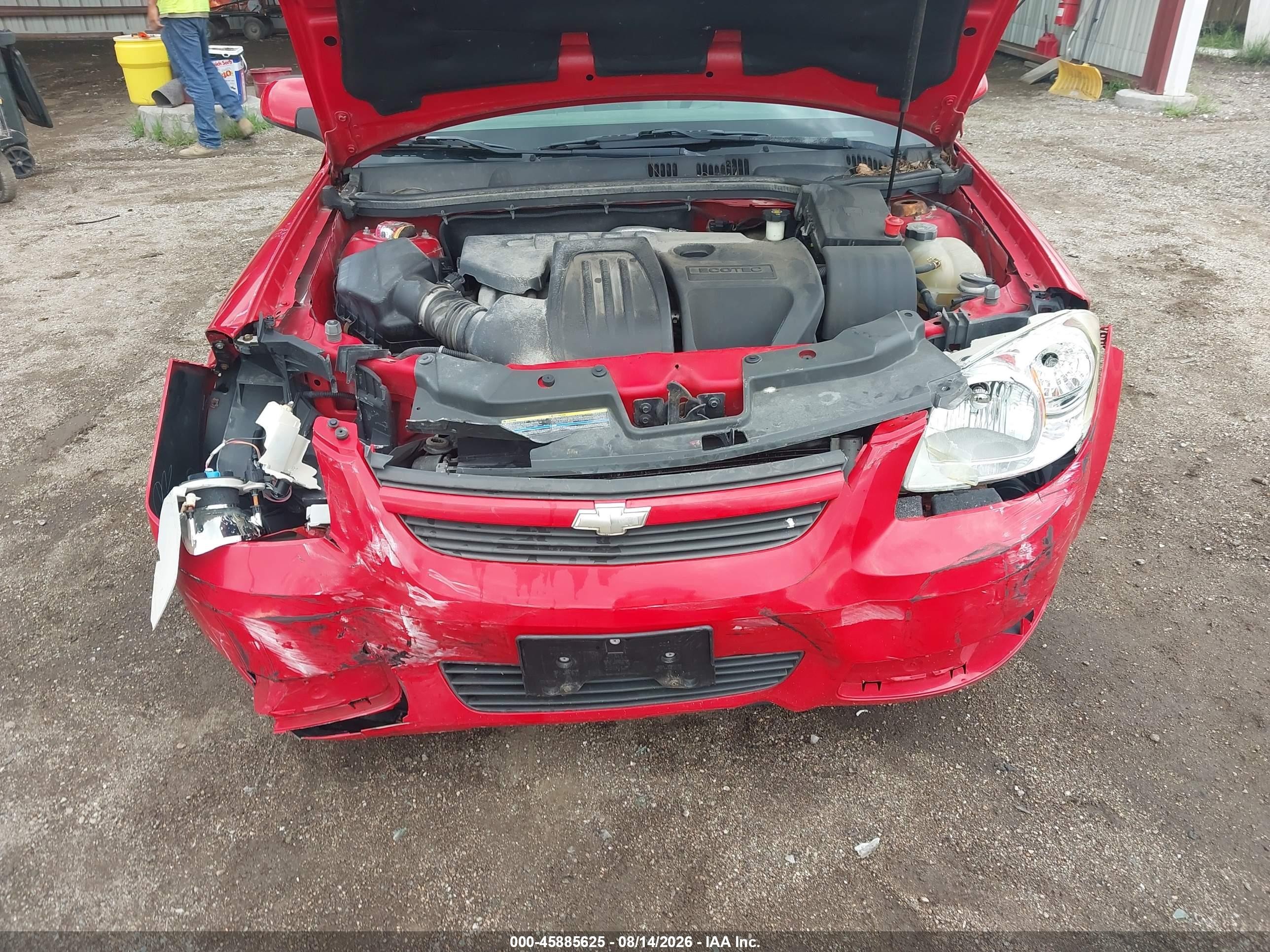 2006 Chevrolet Cobalt Lt Red vin: 1G1AL15F667833423