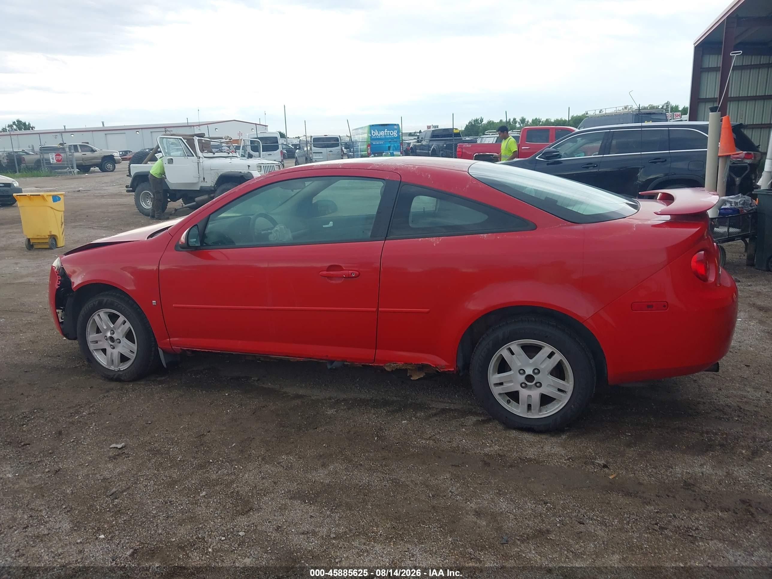 2006 Chevrolet Cobalt Lt Red vin: 1G1AL15F667833423