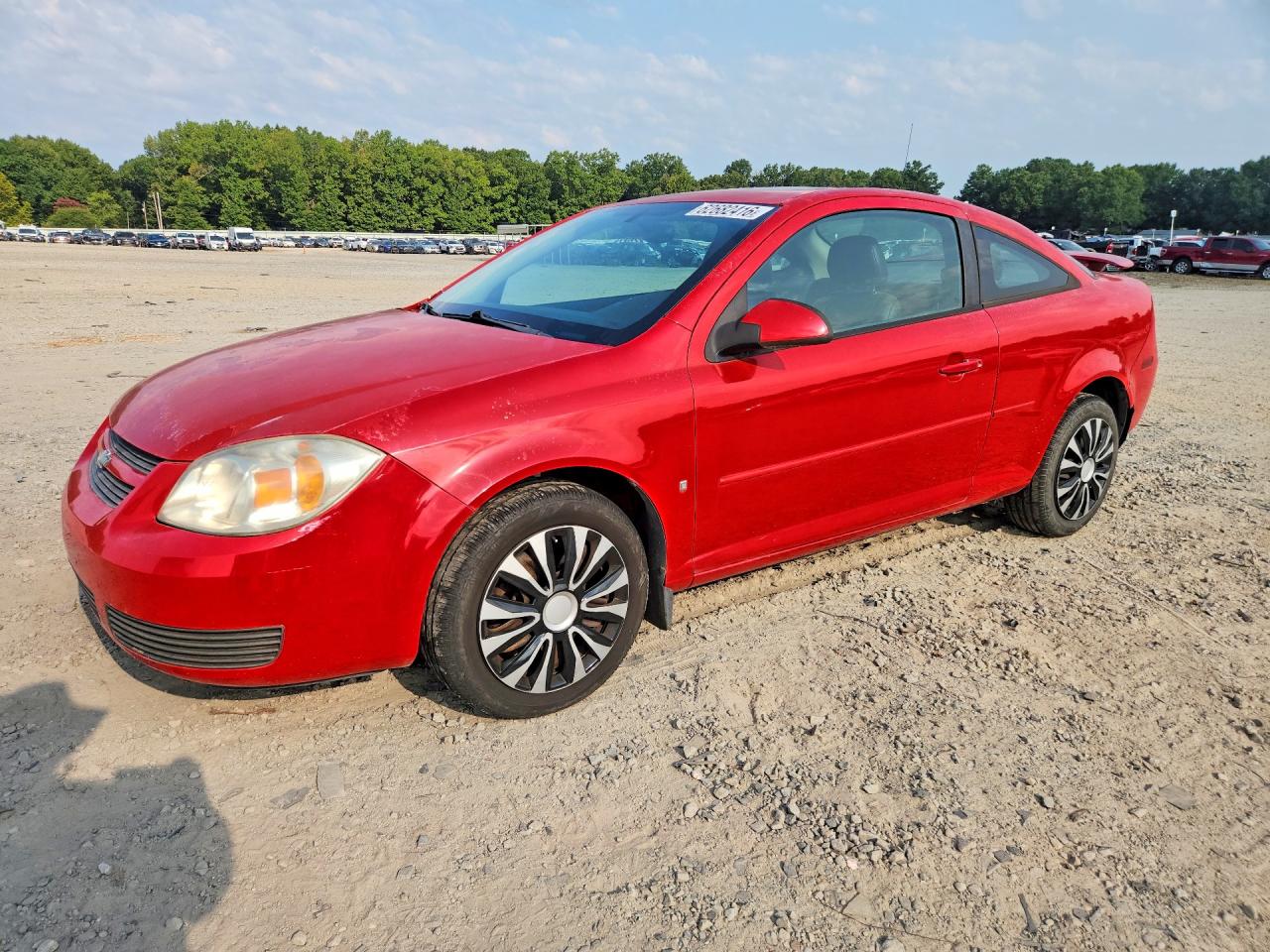 2007 Chevrolet Cobalt Lt Red vin: 1G1AL15F677290477