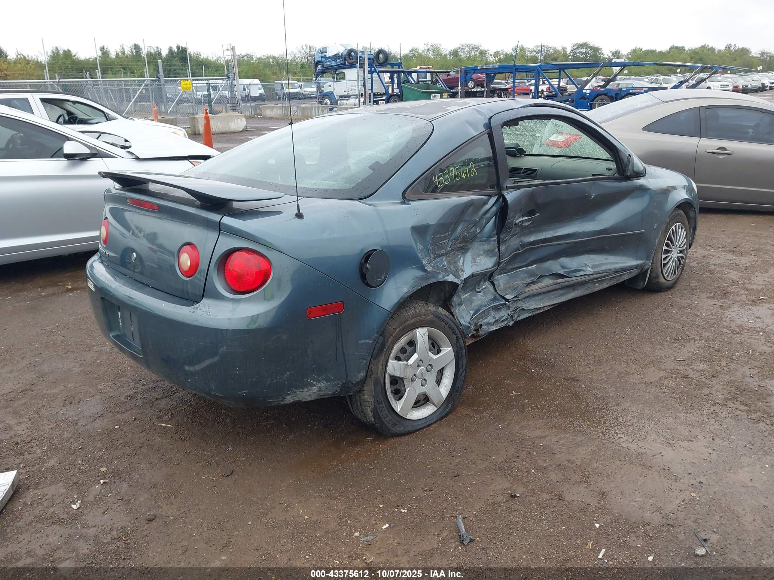 2006 Chevrolet Cobalt Lt Синий vin: 1G1AL15F767613207