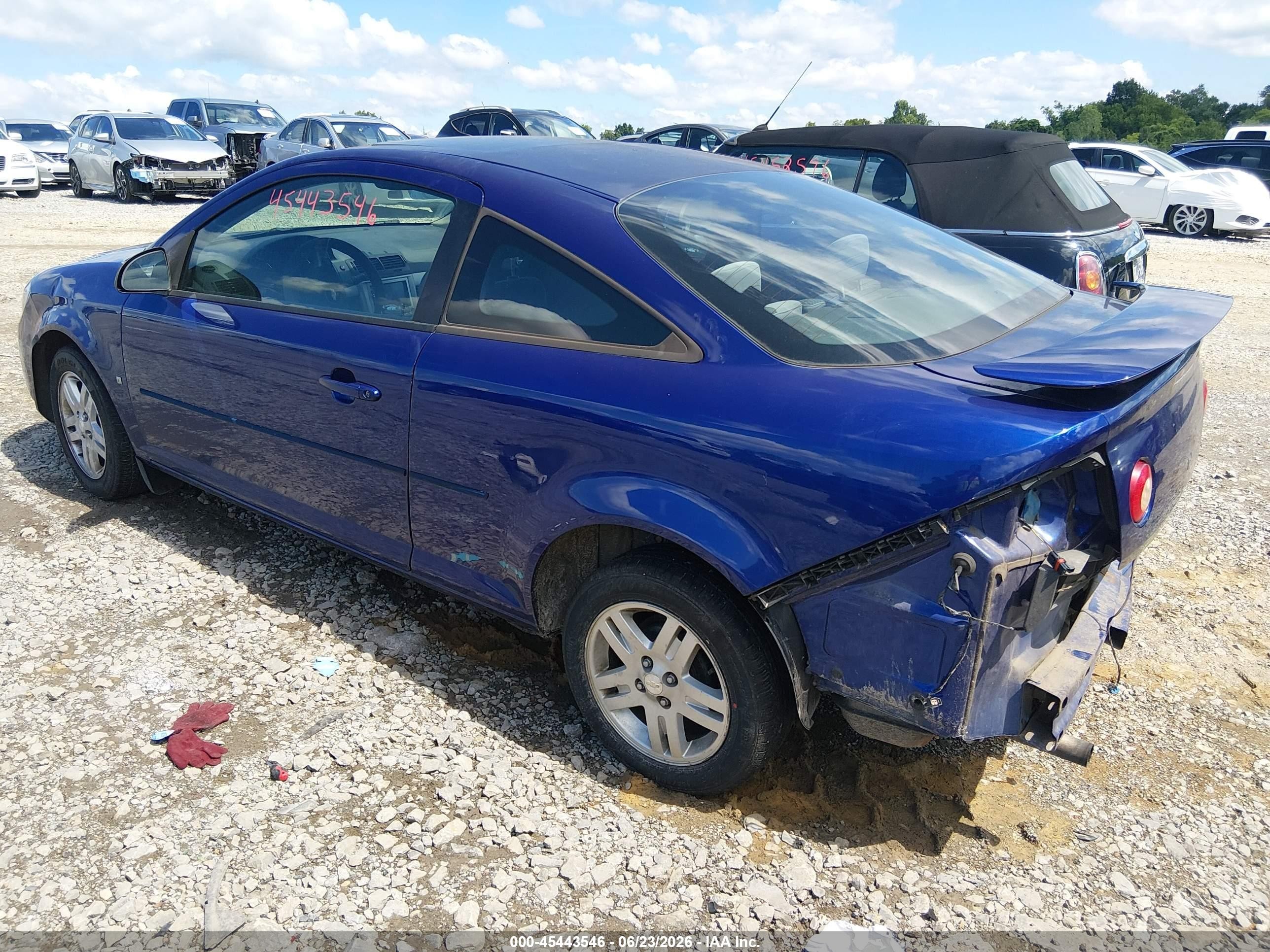 2007 Chevrolet Cobalt Lt Purple vin: 1G1AL15F777354803