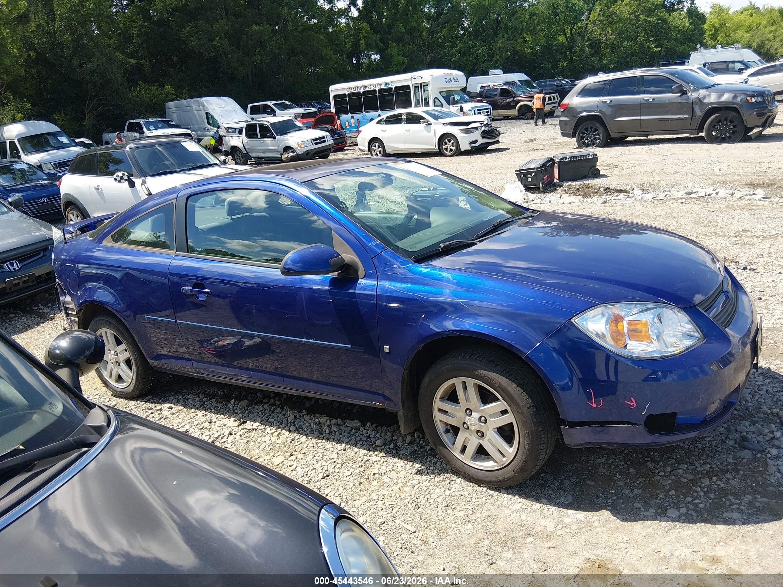 2007 Chevrolet Cobalt Lt Purple vin: 1G1AL15F777354803