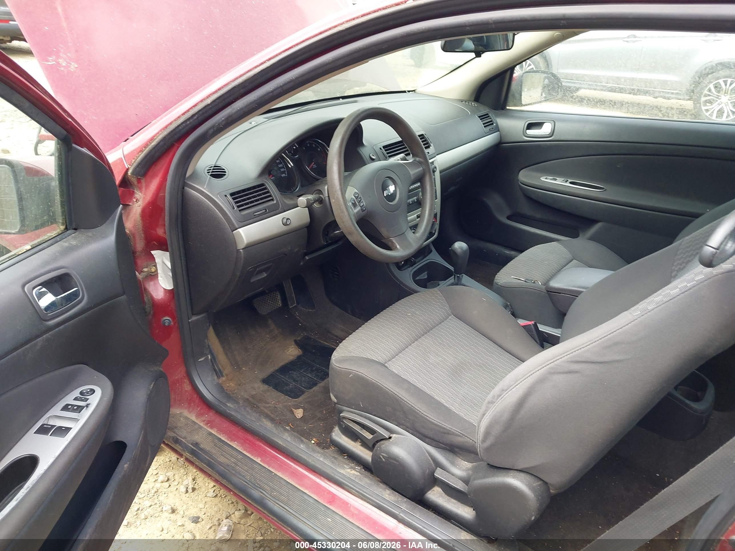 2007 Chevrolet Cobalt Lt Maroon vin: 1G1AL15F777355367