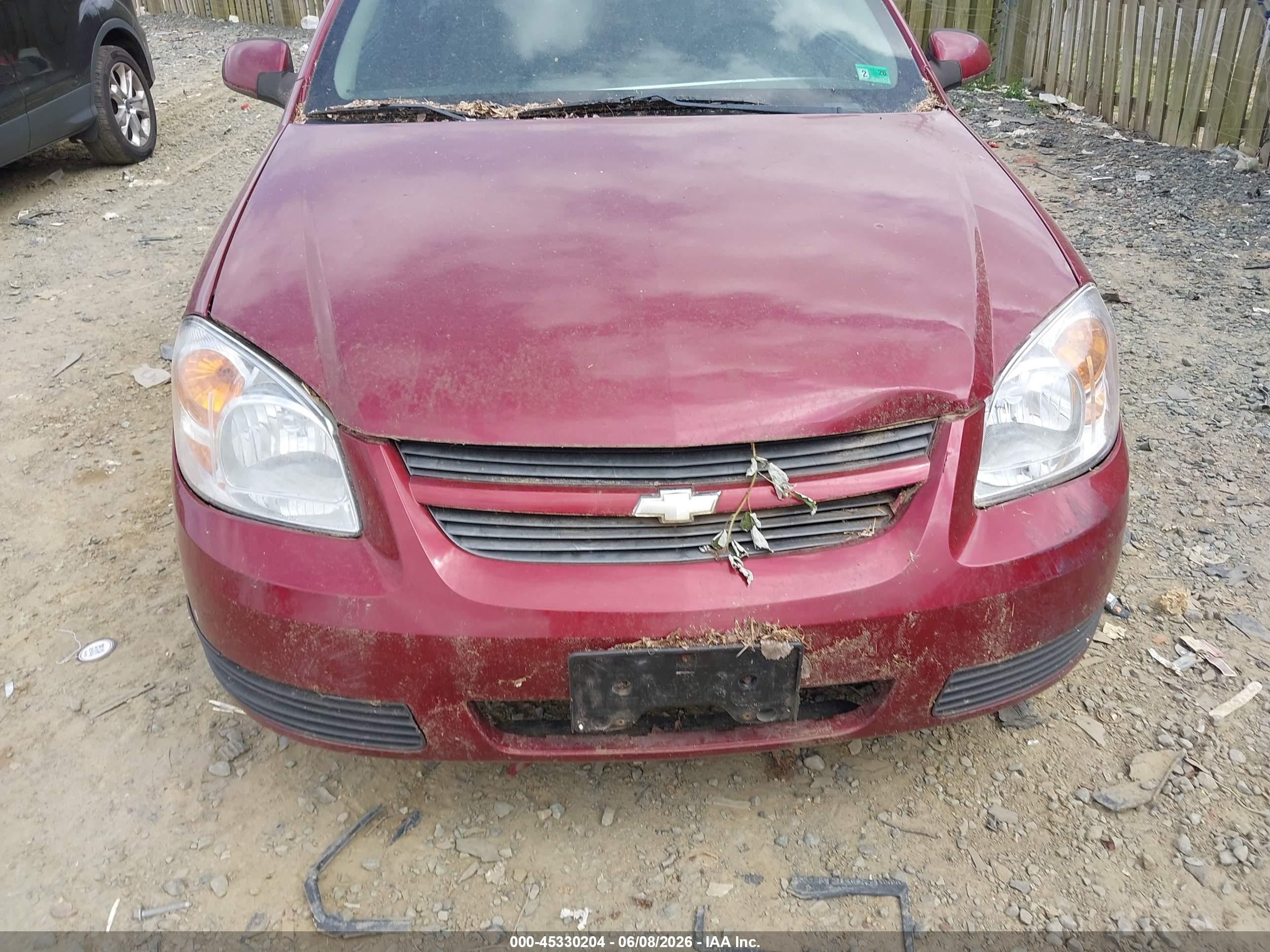 2007 Chevrolet Cobalt Lt Maroon vin: 1G1AL15F777355367