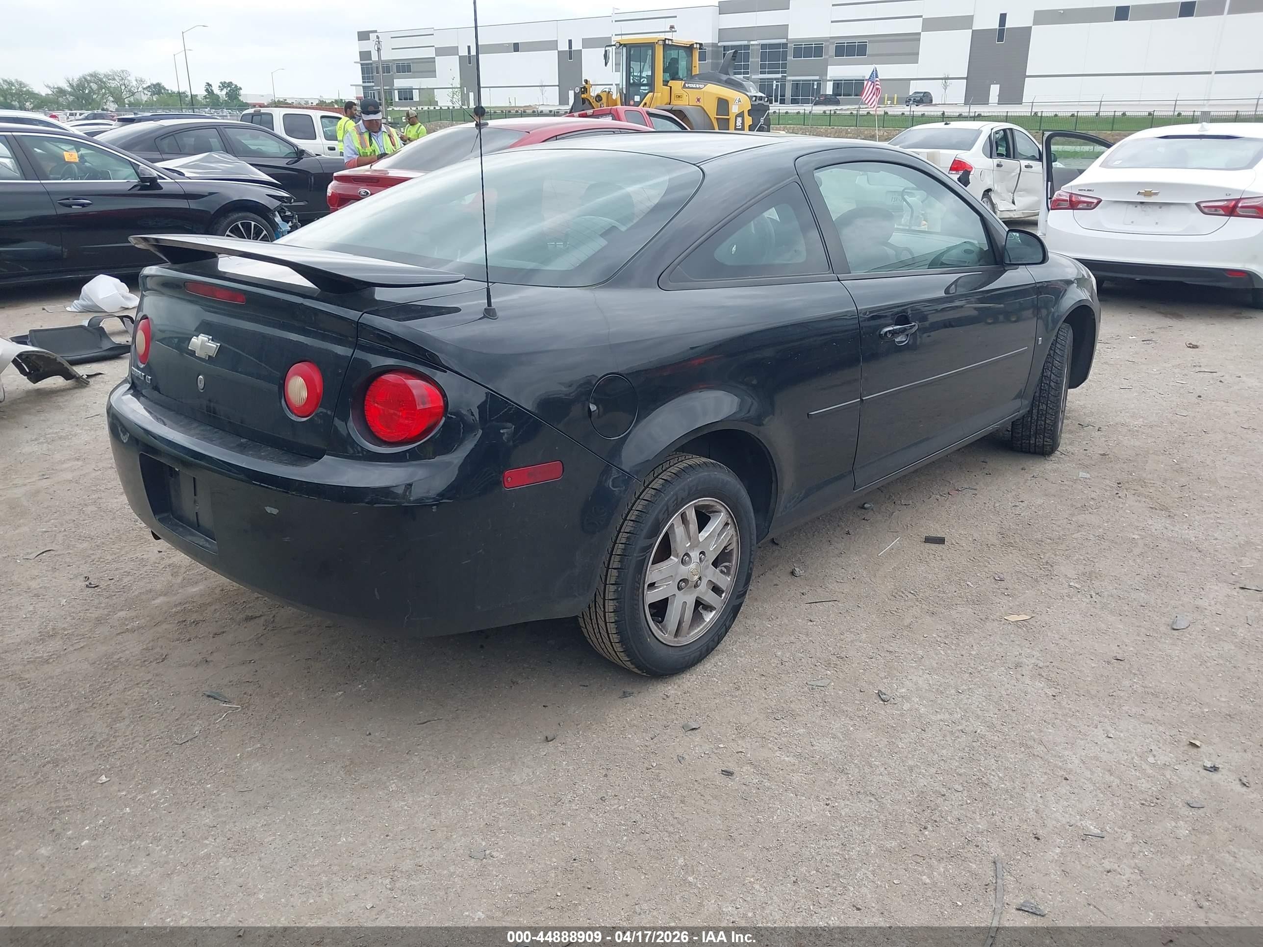 2007 Chevrolet Cobalt Lt Black vin: 1G1AL15F777368653
