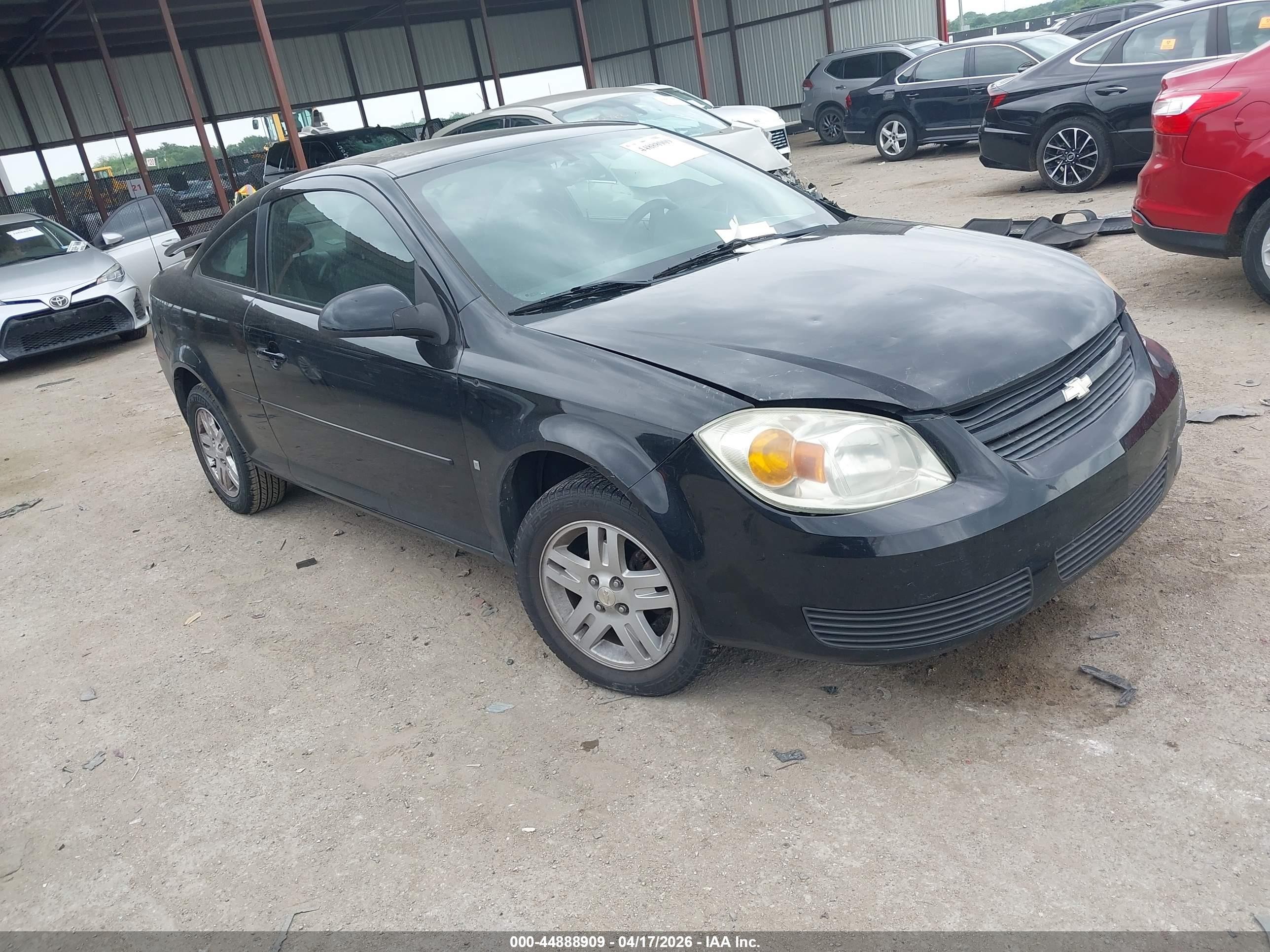 2007 Chevrolet Cobalt Lt Black vin: 1G1AL15F777368653