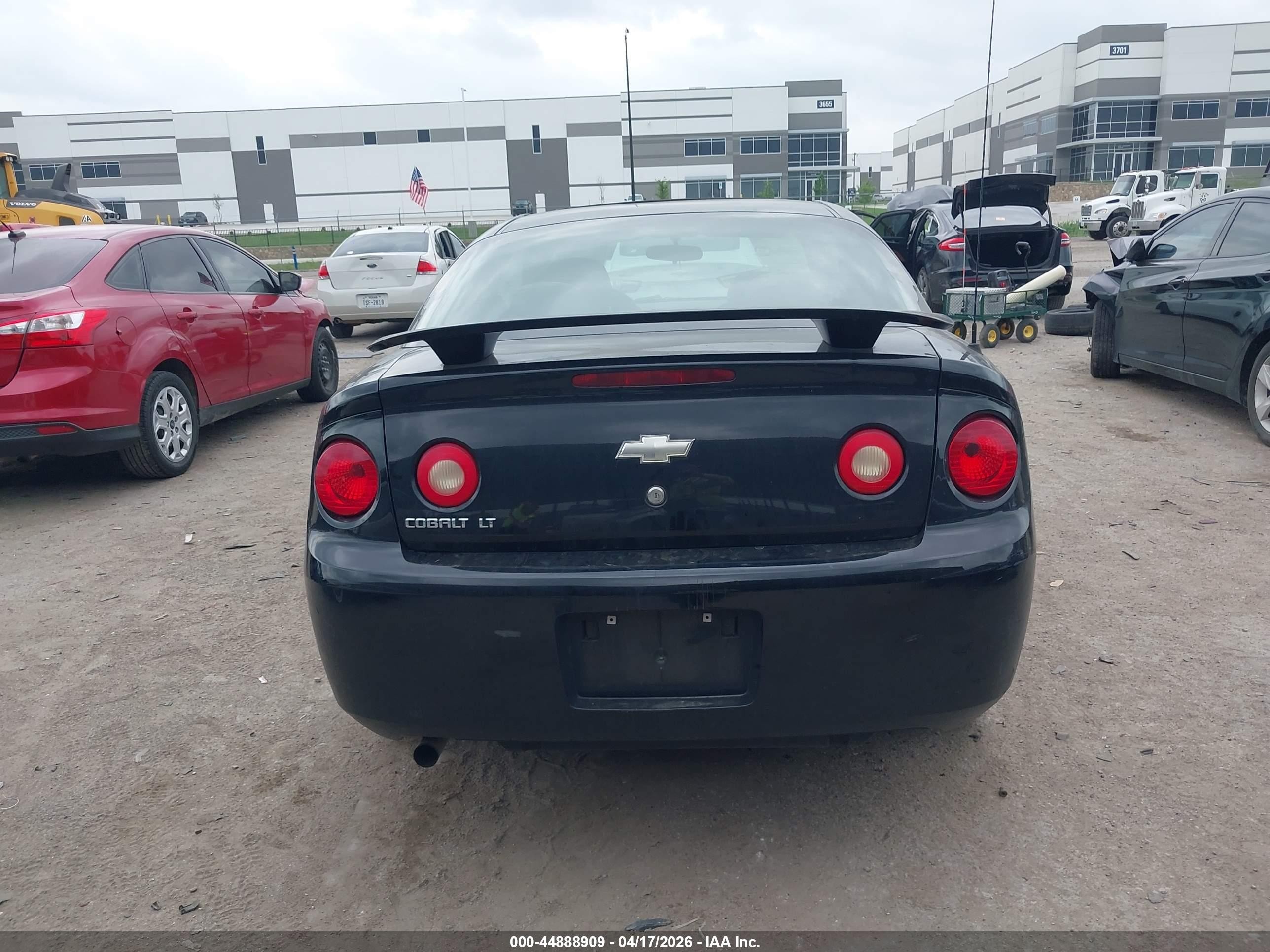 2007 Chevrolet Cobalt Lt Black vin: 1G1AL15F777368653