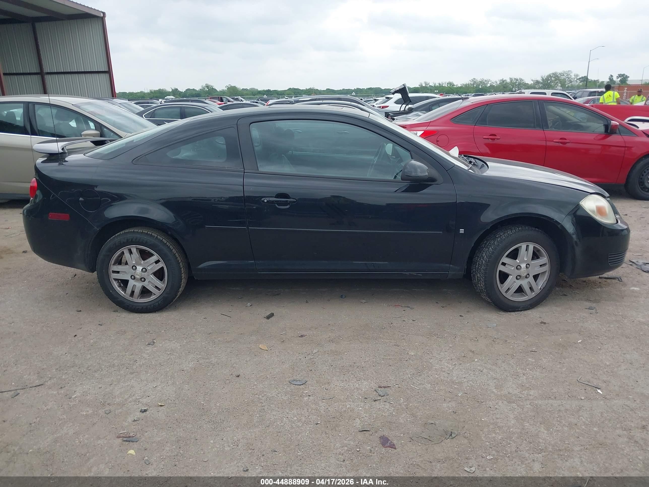 2007 Chevrolet Cobalt Lt Black vin: 1G1AL15F777368653