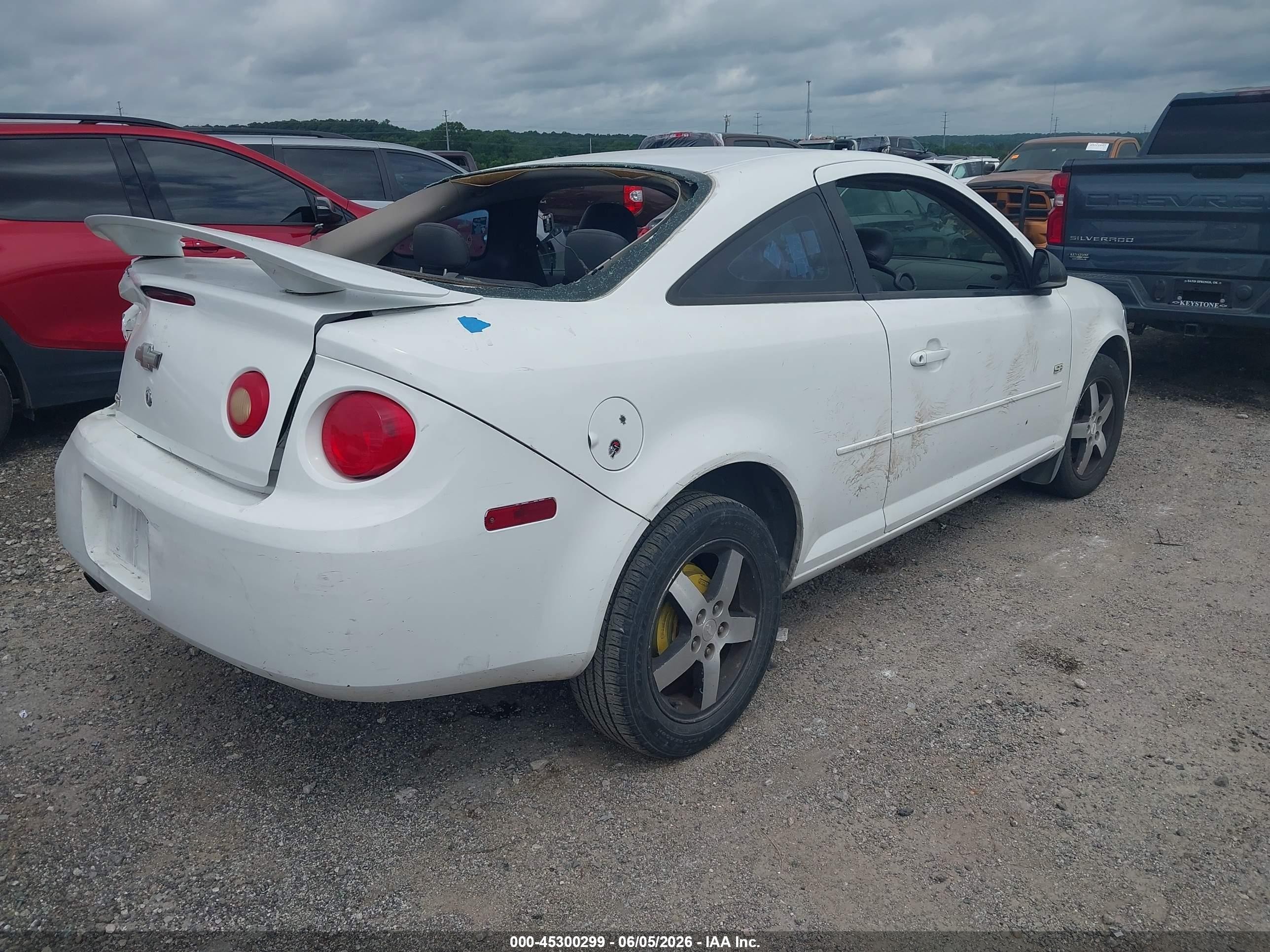 2007 Chevrolet Cobalt Lt White vin: 1G1AL15F877101568