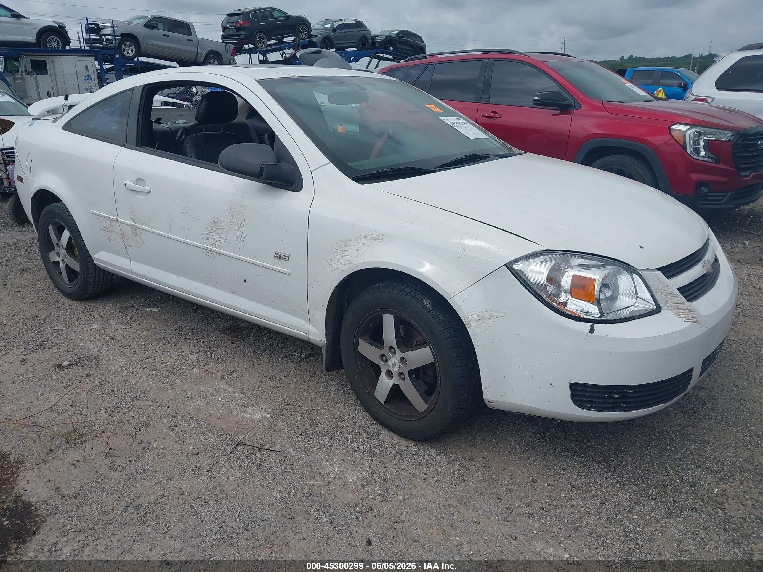 2007 Chevrolet Cobalt Lt White vin: 1G1AL15F877101568