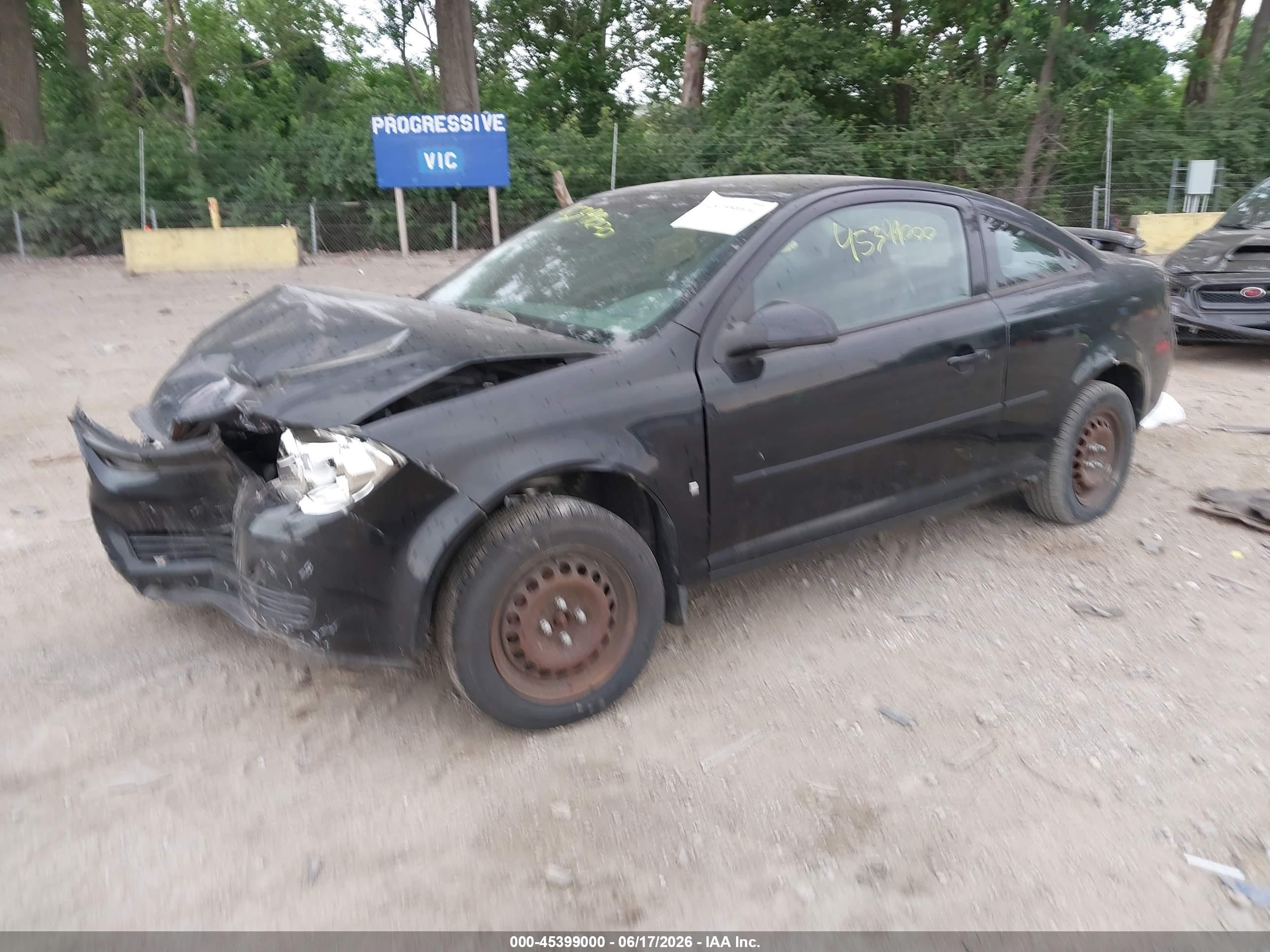 2008 Chevrolet Cobalt Lt Black vin: 1G1AL15F887334951
