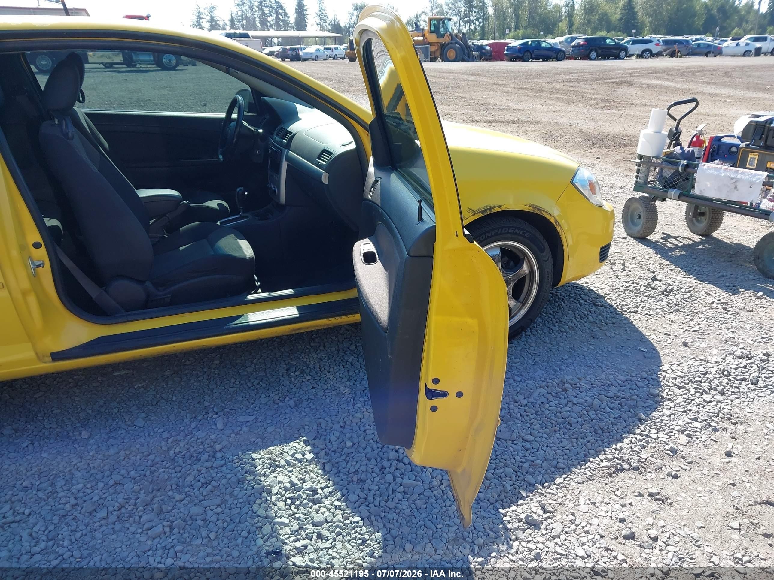 2006 Chevrolet Cobalt Lt Yellow vin: 1G1AL15F967603861