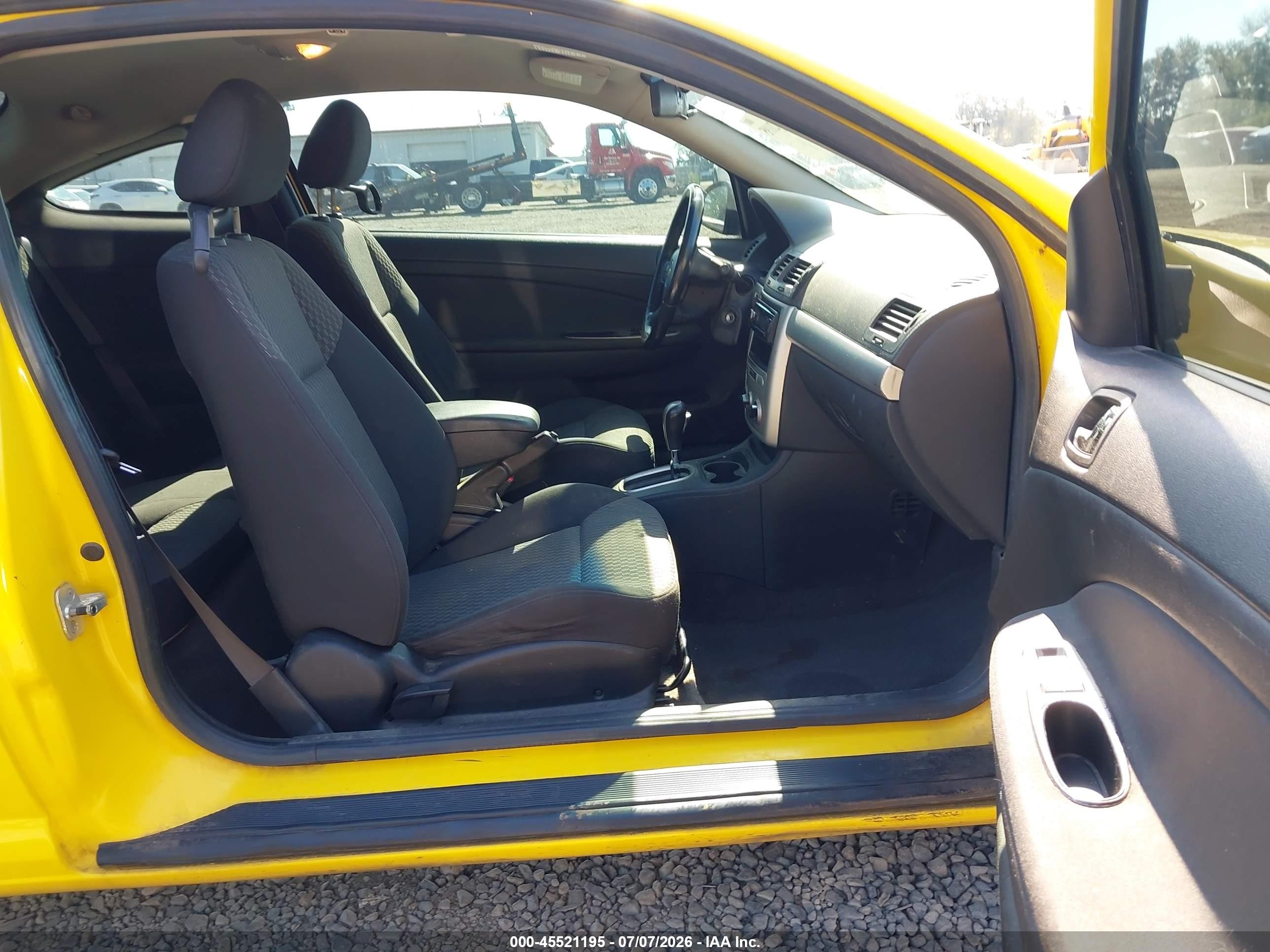 2006 Chevrolet Cobalt Lt Yellow vin: 1G1AL15F967603861