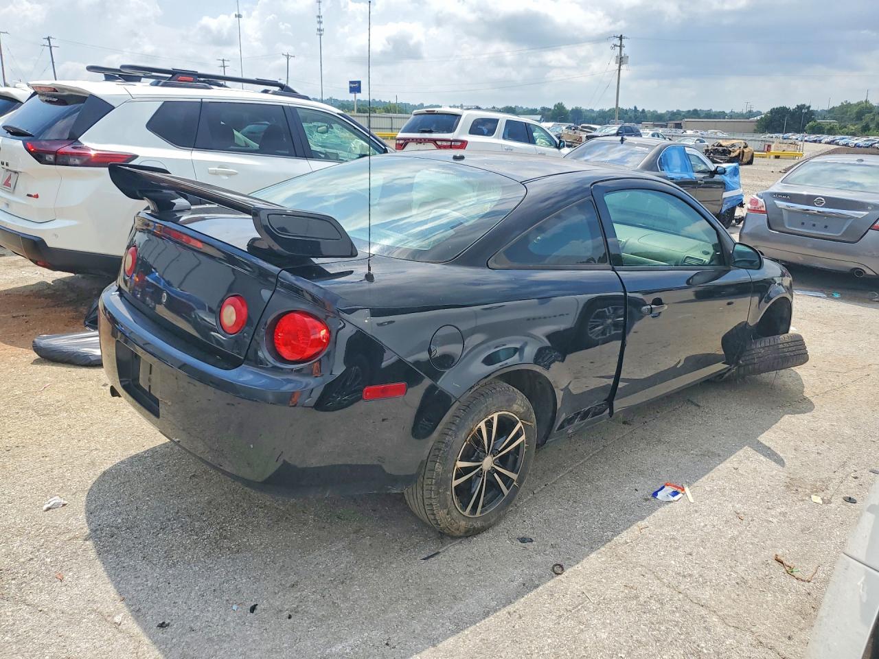 2007 Chevrolet Cobalt Lt Black vin: 1G1AL15F977249454