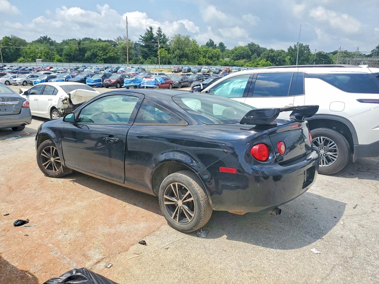 2007 Chevrolet Cobalt Lt Black vin: 1G1AL15F977249454
