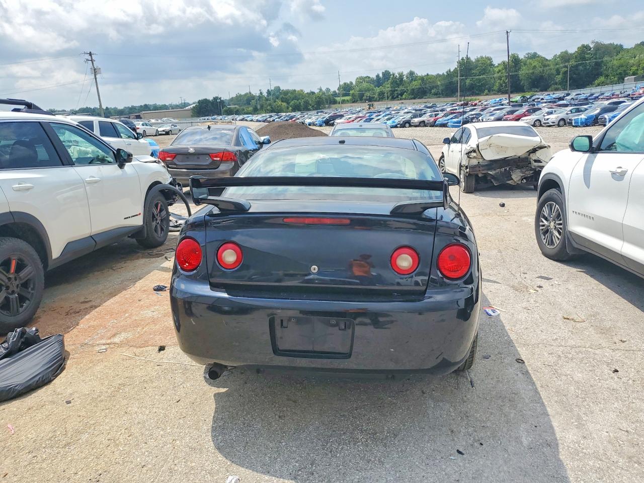 2007 Chevrolet Cobalt Lt Black vin: 1G1AL15F977249454