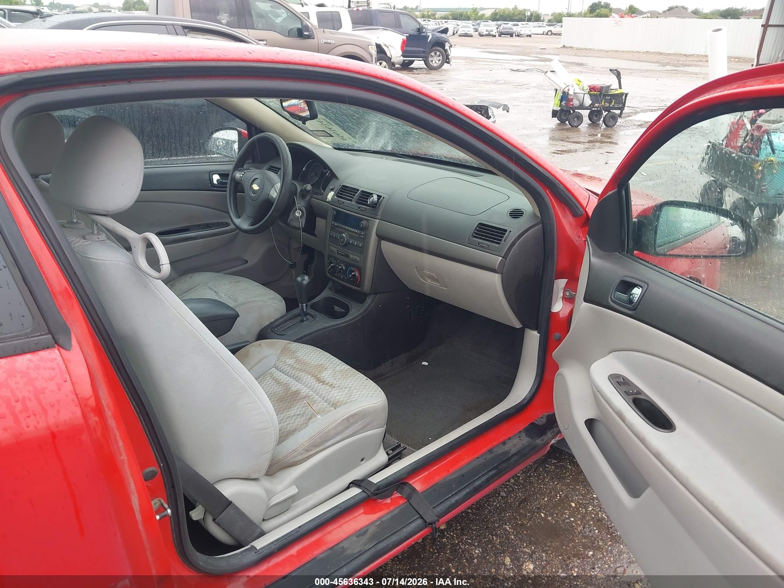 2008 Chevrolet Cobalt Lt Red vin: 1G1AL18F087203184