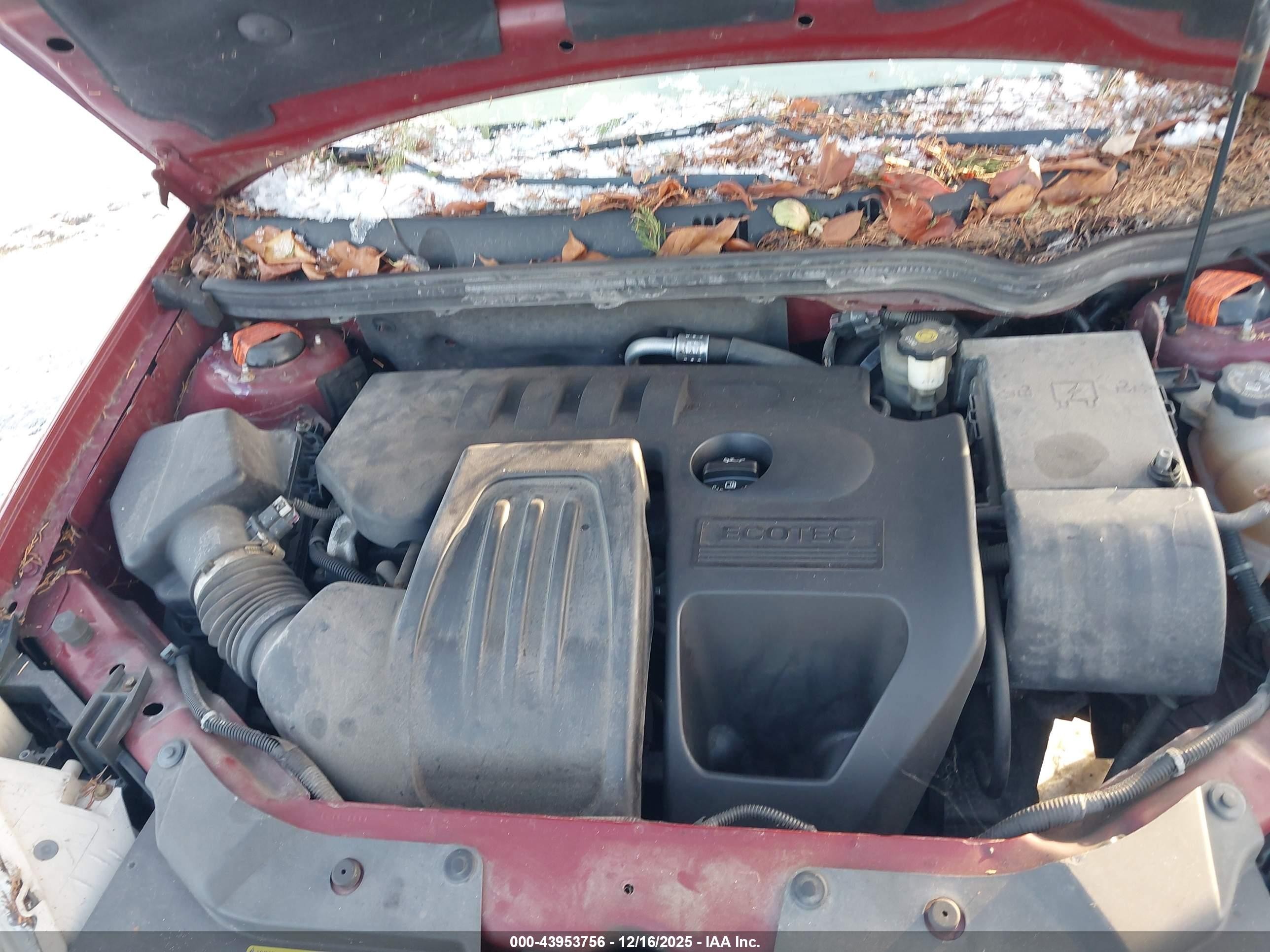 2008 Chevrolet Cobalt Lt Red vin: 1G1AL18F387342757