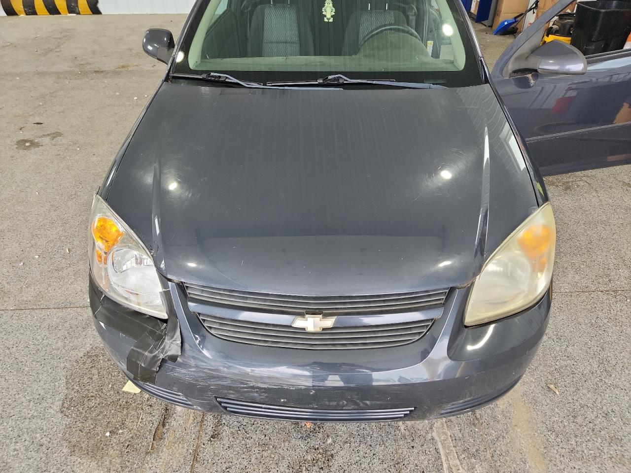2008 Chevrolet Cobalt Lt Синий vin: 1G1AL18F487102598 Damage: Front Bumper, Broken, Replacement Required
