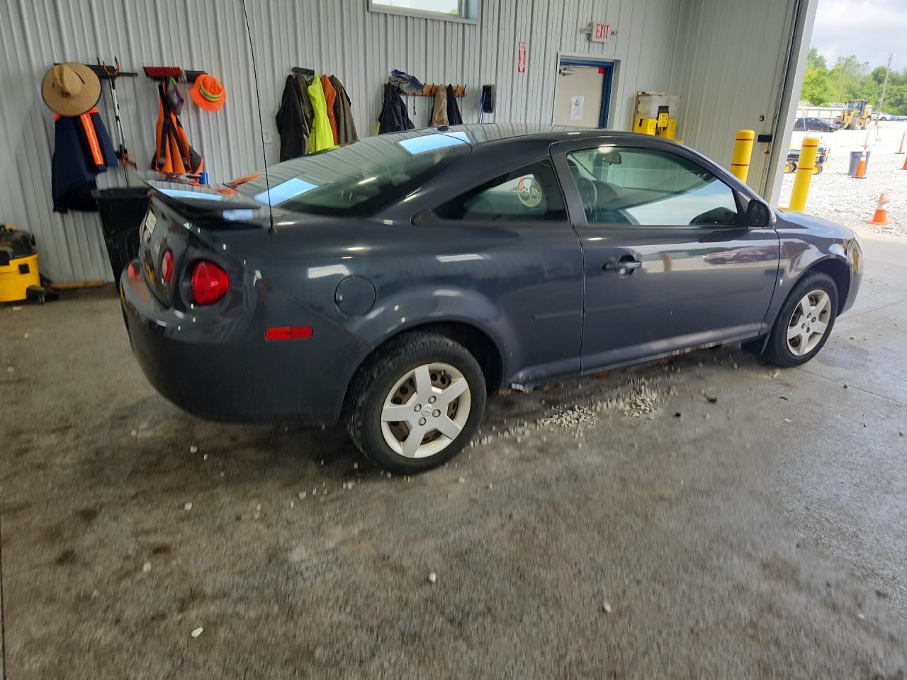 2008 Chevrolet Cobalt Lt Синий vin: 1G1AL18F487102598 Damage: Right Rocker Panel, Rust, Severe Damage