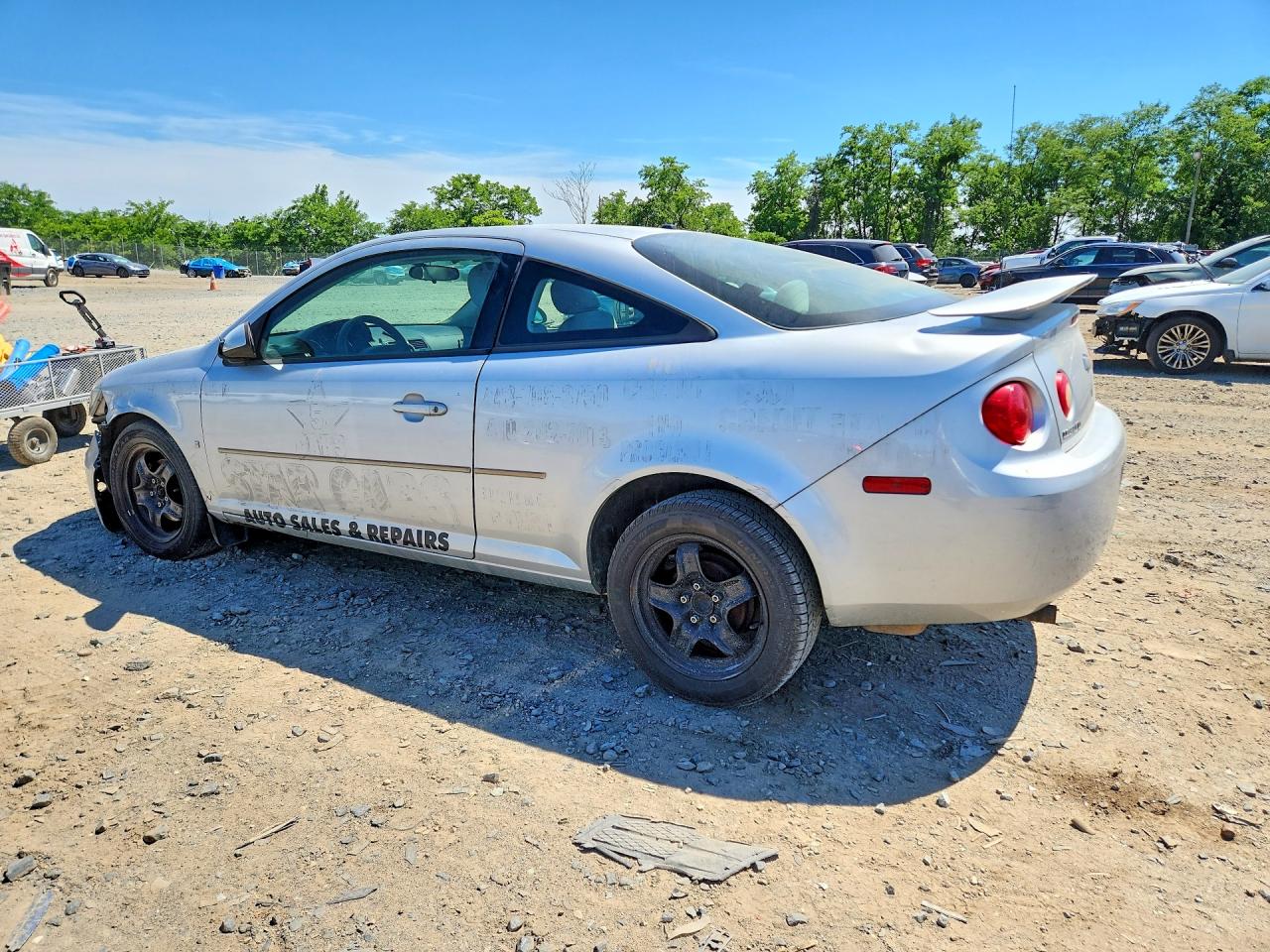 2007 Chevrolet Cobalt Lt Silver vin: 1G1AL18F577204068