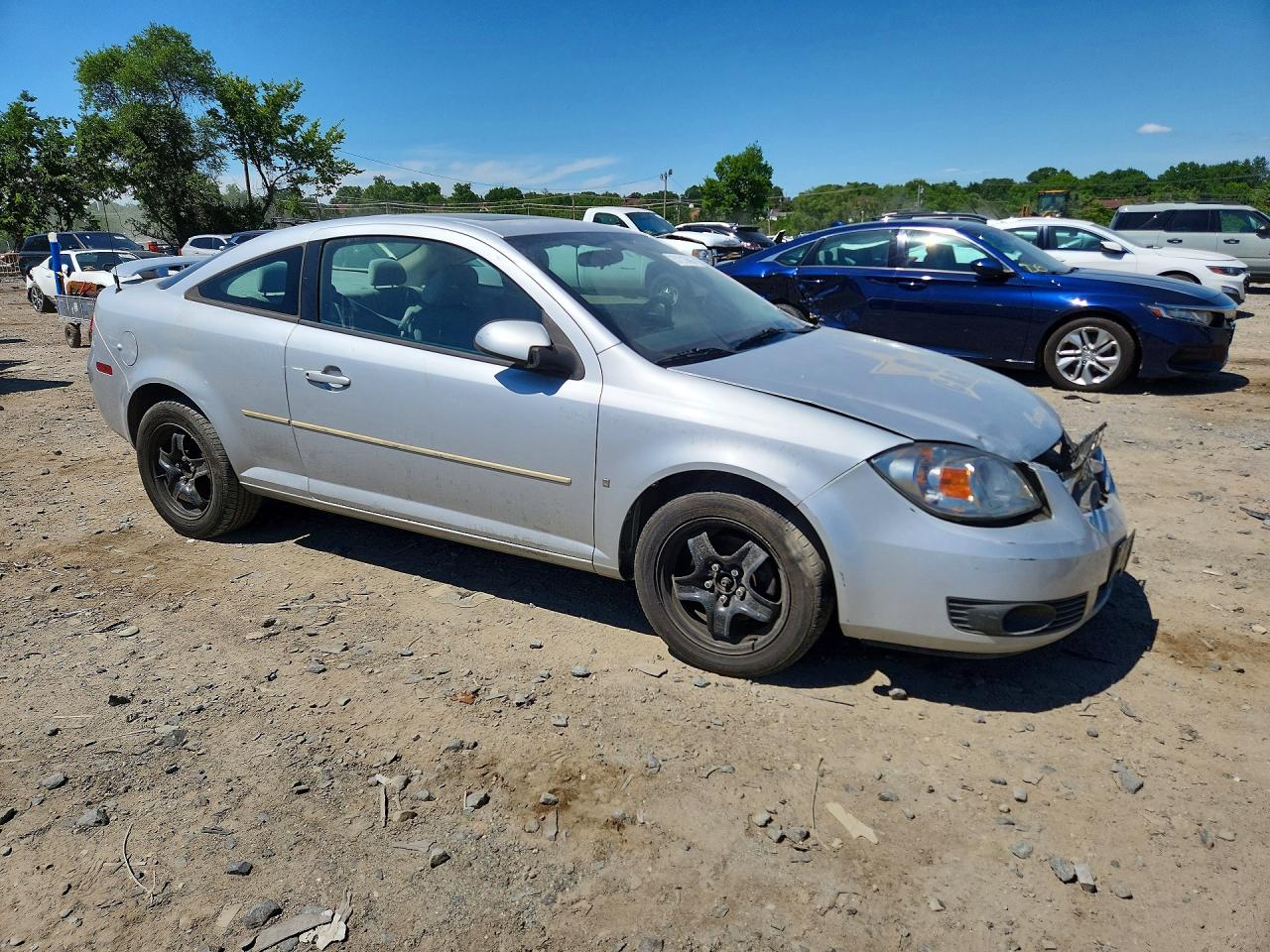 2007 Chevrolet Cobalt Lt Silver vin: 1G1AL18F577204068