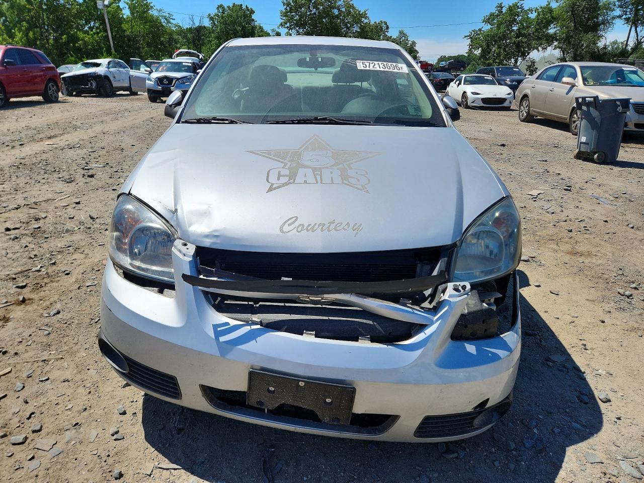 2007 Chevrolet Cobalt Lt Silver vin: 1G1AL18F577204068