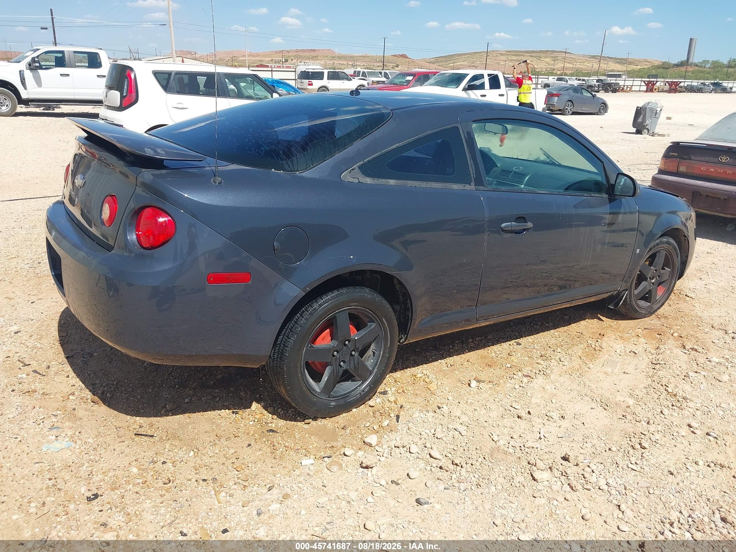 2008 Chevrolet Cobalt Lt Blue vin: 1G1AL18F687344633