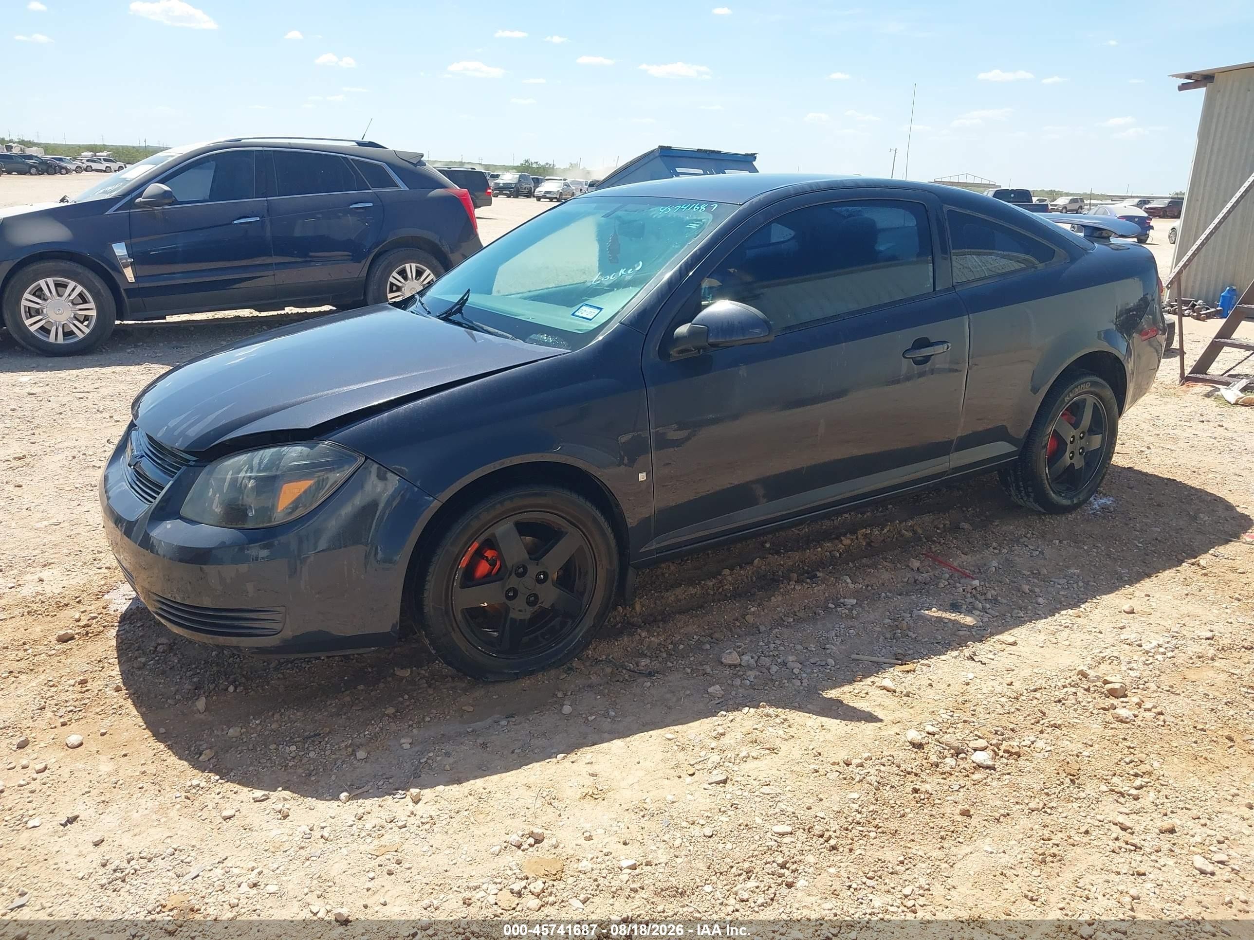 2008 Chevrolet Cobalt Lt Blue vin: 1G1AL18F687344633