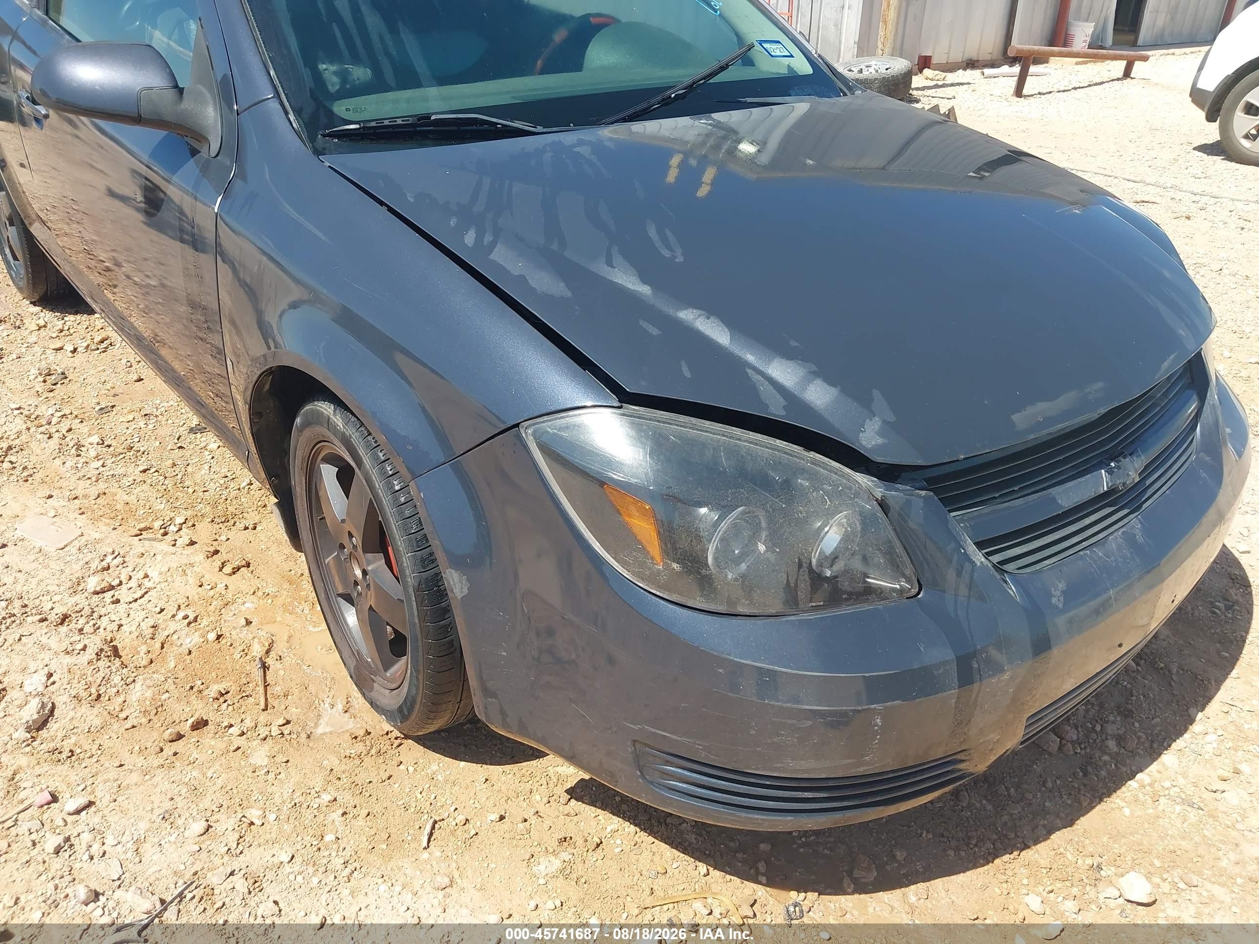2008 Chevrolet Cobalt Lt Blue vin: 1G1AL18F687344633
