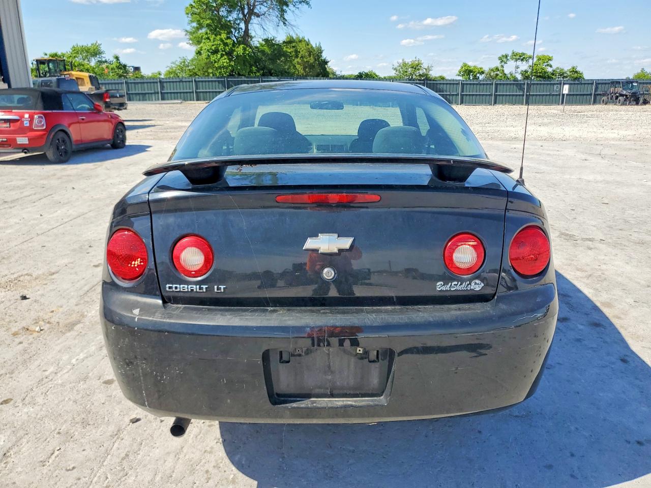 2008 Chevrolet Cobalt Lt Black vin: 1G1AL18F887322133