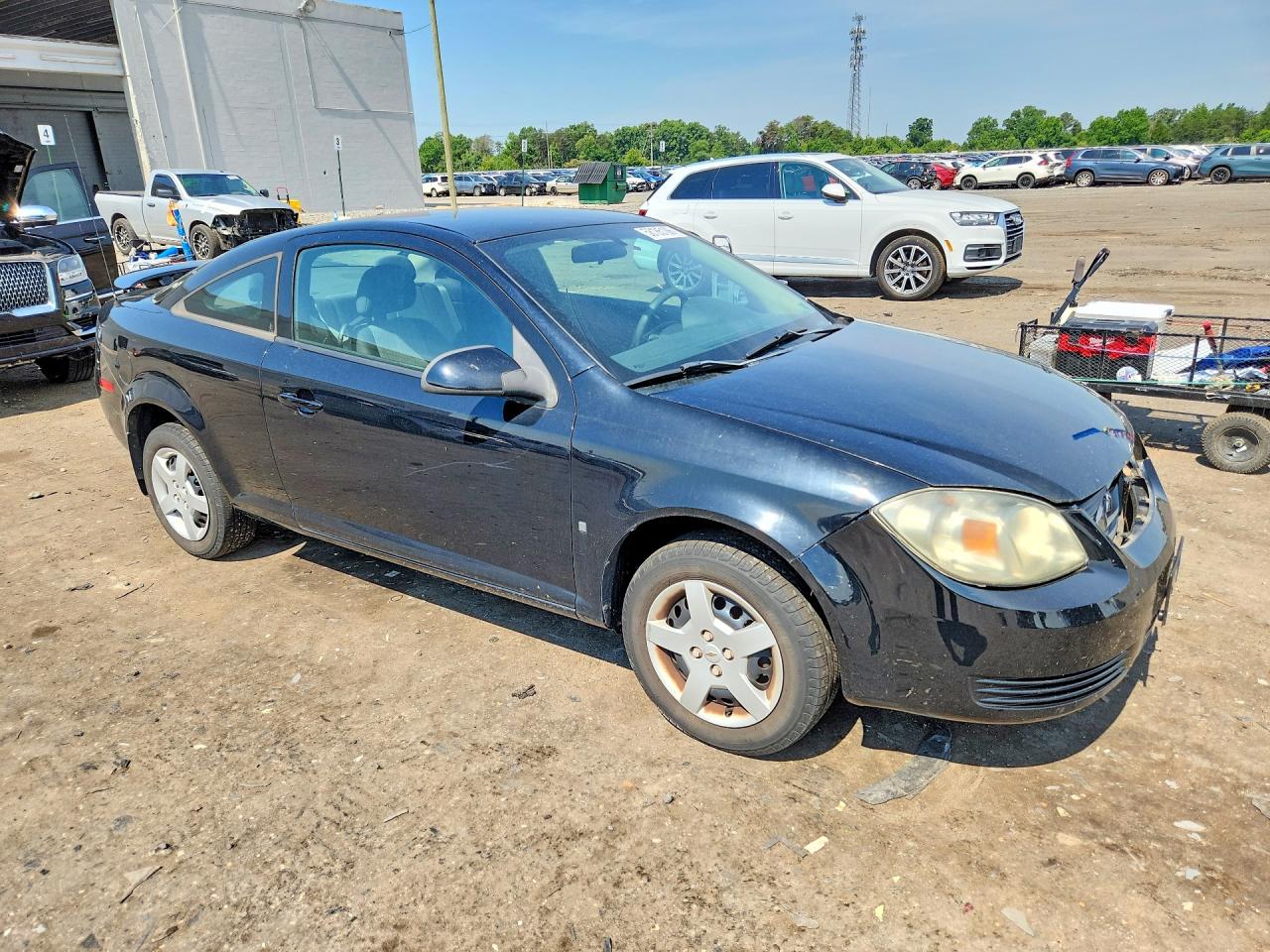 2008 Chevrolet Cobalt Lt Black vin: 1G1AL18FX87341749