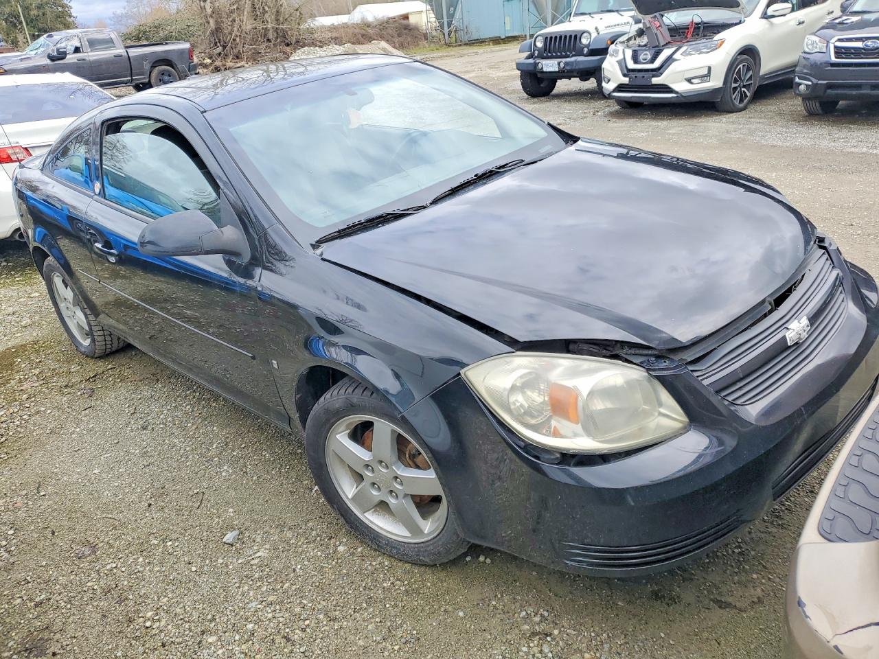 2009 Chevrolet Cobalt Lt 2dr Black vin: 1G1AL18H397209628